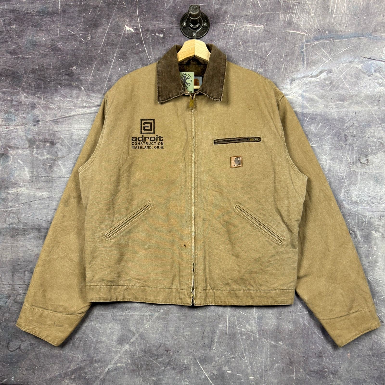 Carhartt × Vintage Vintage Carhartt Detroit Jacket J43 WET 90s