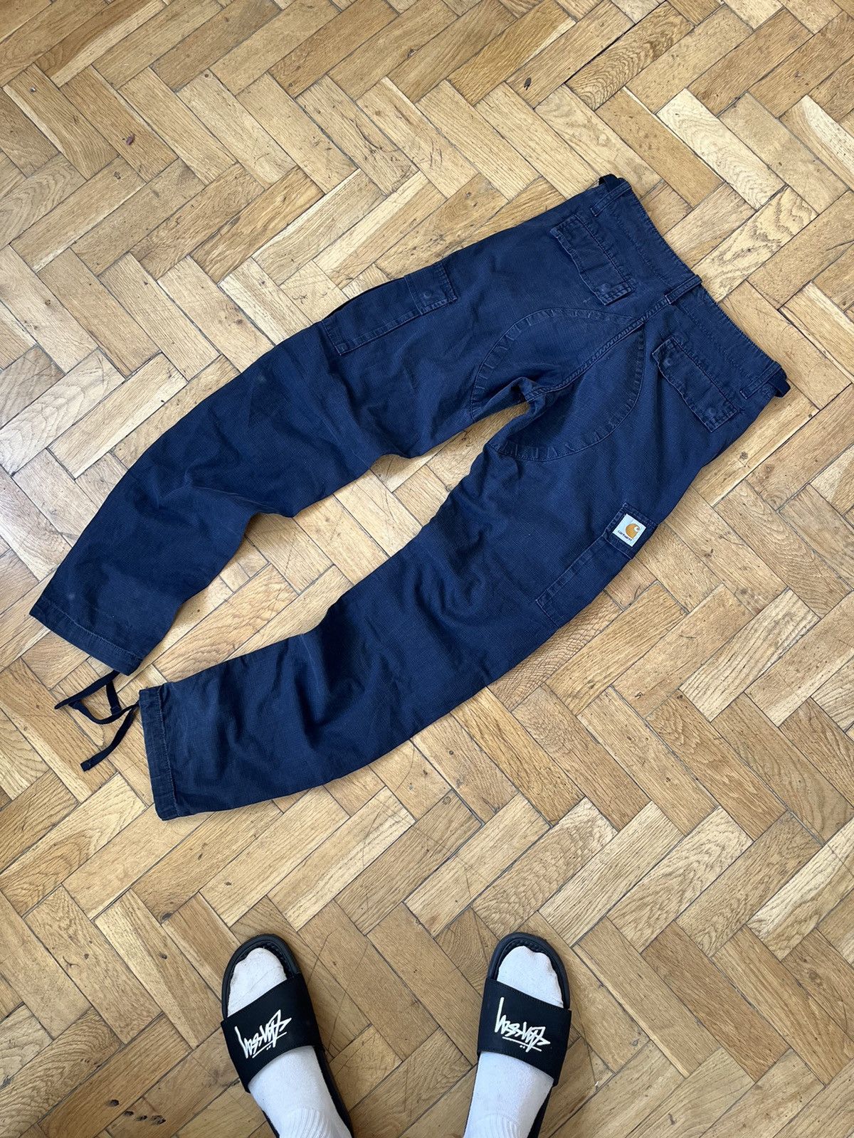 Carhartt Vintage Carhartt Wip Aviation Pants Cargo Workwear Y2K USA Size US 30 / EU 46 - 1 Thumbnail