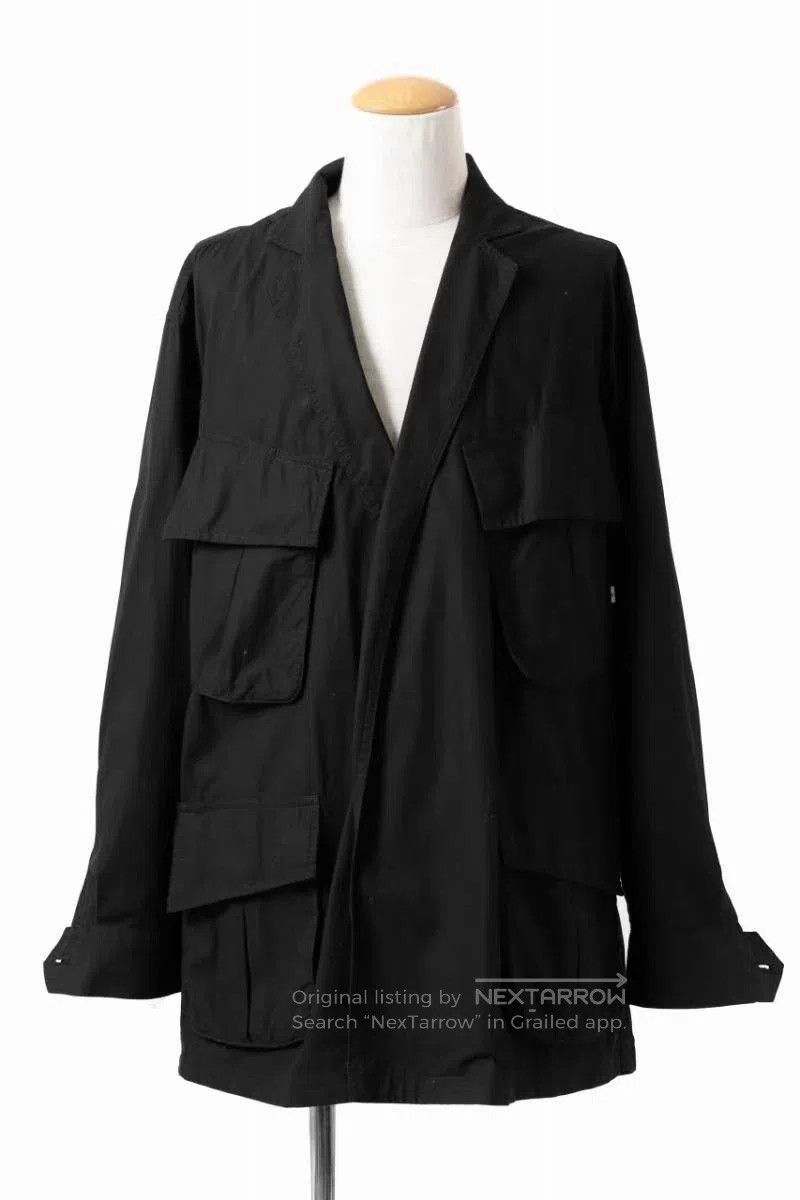 Facetasm Black Utility Jacket with Multiple Pockets XL. Size US XL / EU 56 / 4 - 1 Thumbnail