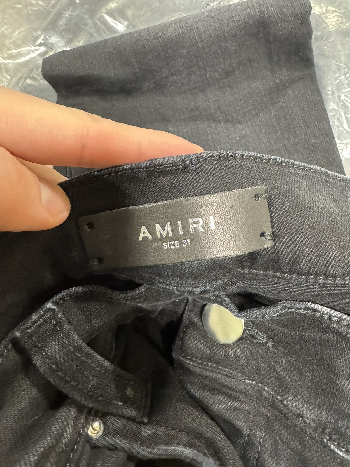 Amiri Amiri Core Logo Black Jeans NEW 1300$ Size US 31 - 8 Thumbnail