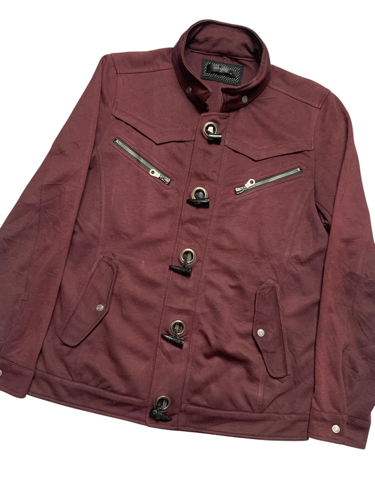 Japanese Brand 90s NOTA BENE detacable bikers jacket seditionaries Size US M / EU 48-50 / 2 - 3 Thumbnail