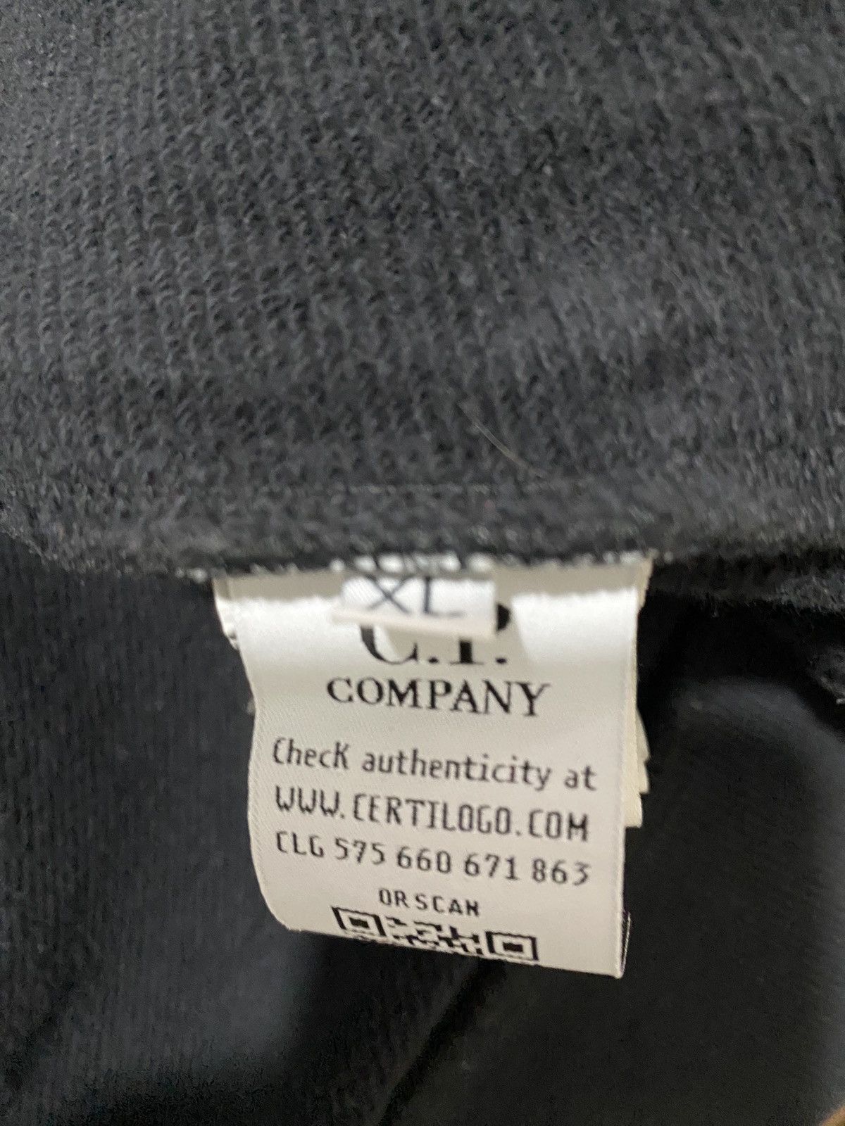 C.P. Company CP Company black hoodie, size XL, in excellent condition. Size US XL / EU 56 / 4 - 13 Thumbnail