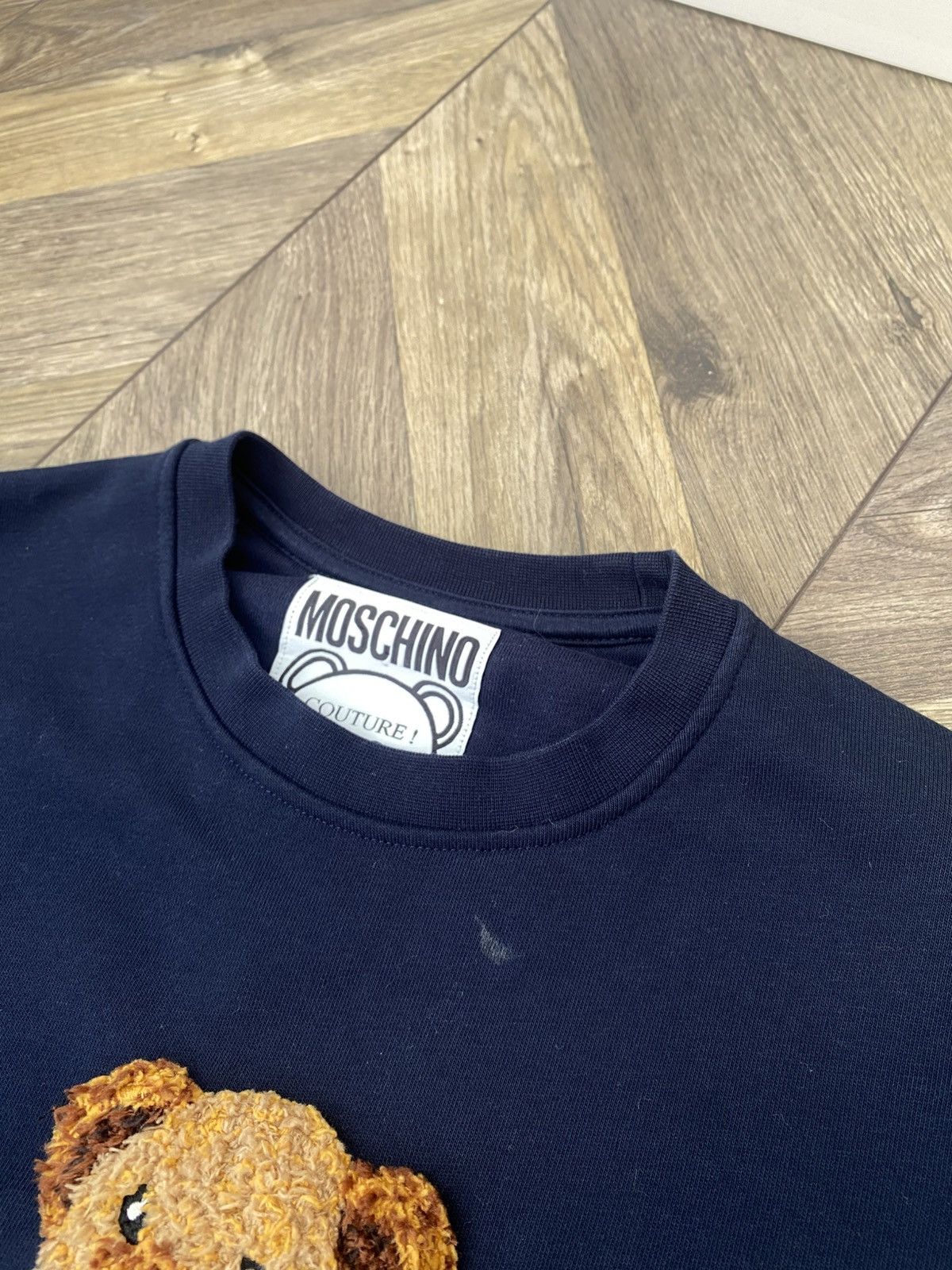 Moschino Vintage Moschino Womens bear sweatshirt Size S / US 4 / IT 40 - 9 Thumbnail