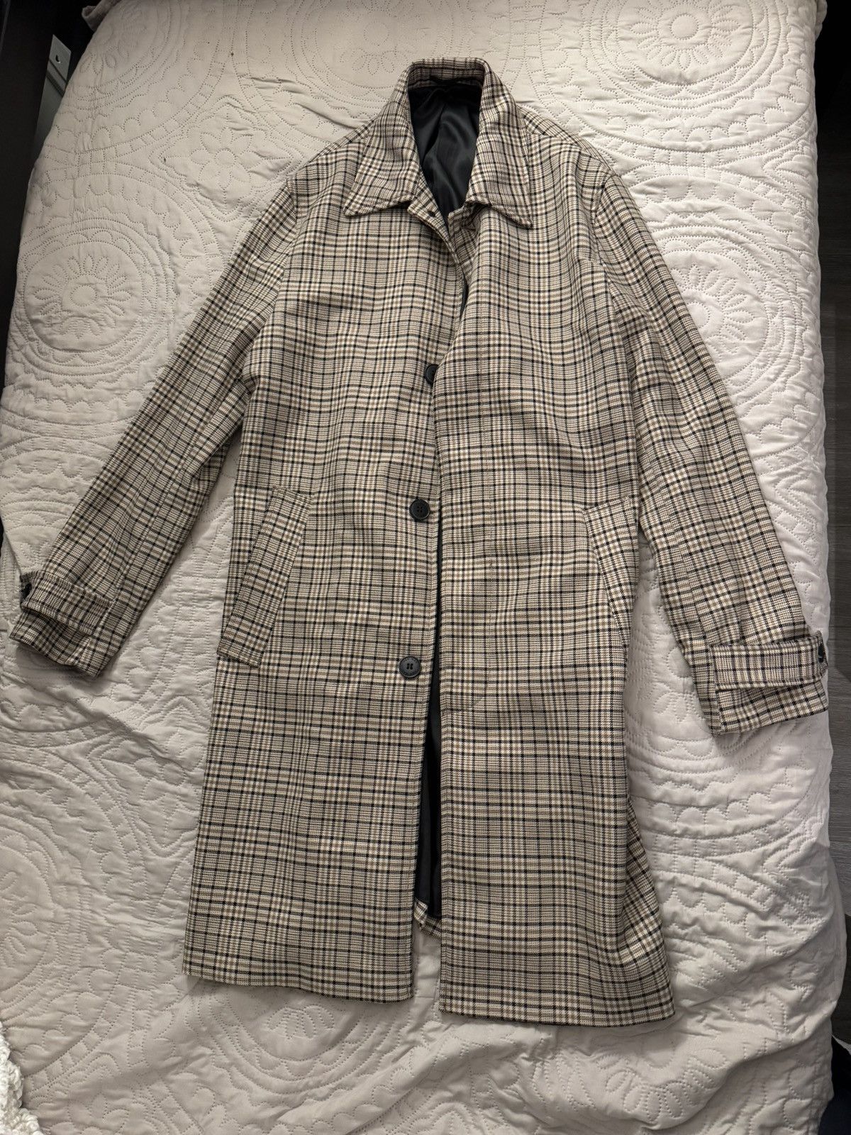 H&M H&M patterned car coat - Size Medium Size US M / EU 48-50 / 2 - 2 Thumbnail