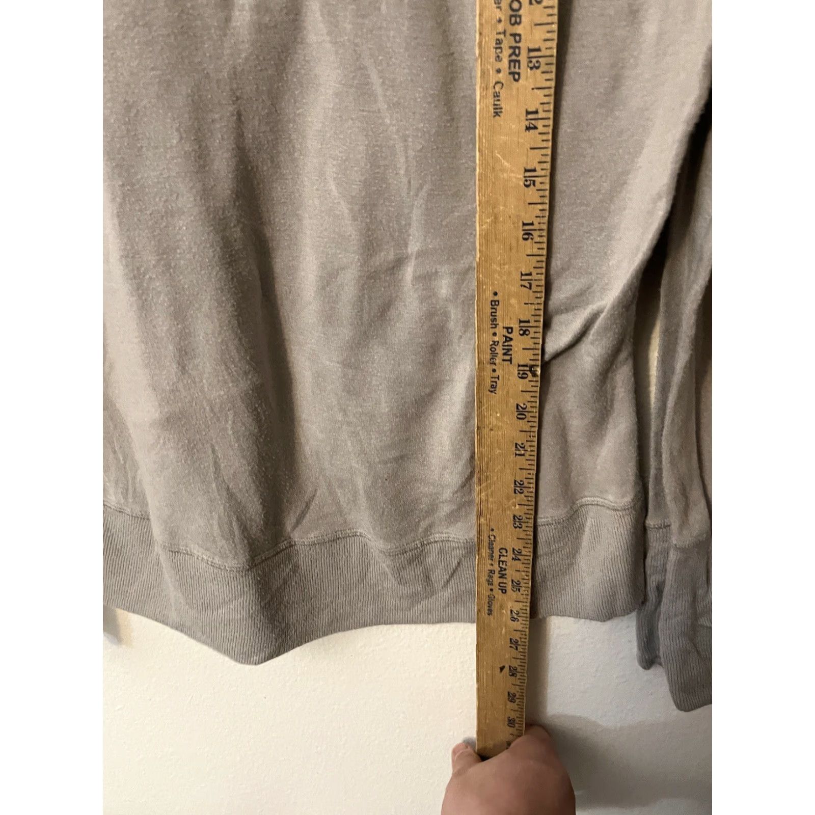 Athleta Athleta Gray Relaxed Fit Long Sleeve Top Sweatshirt XS Women Pullover Size XS / US 0-2 / IT 36-38 - 4 Thumbnail