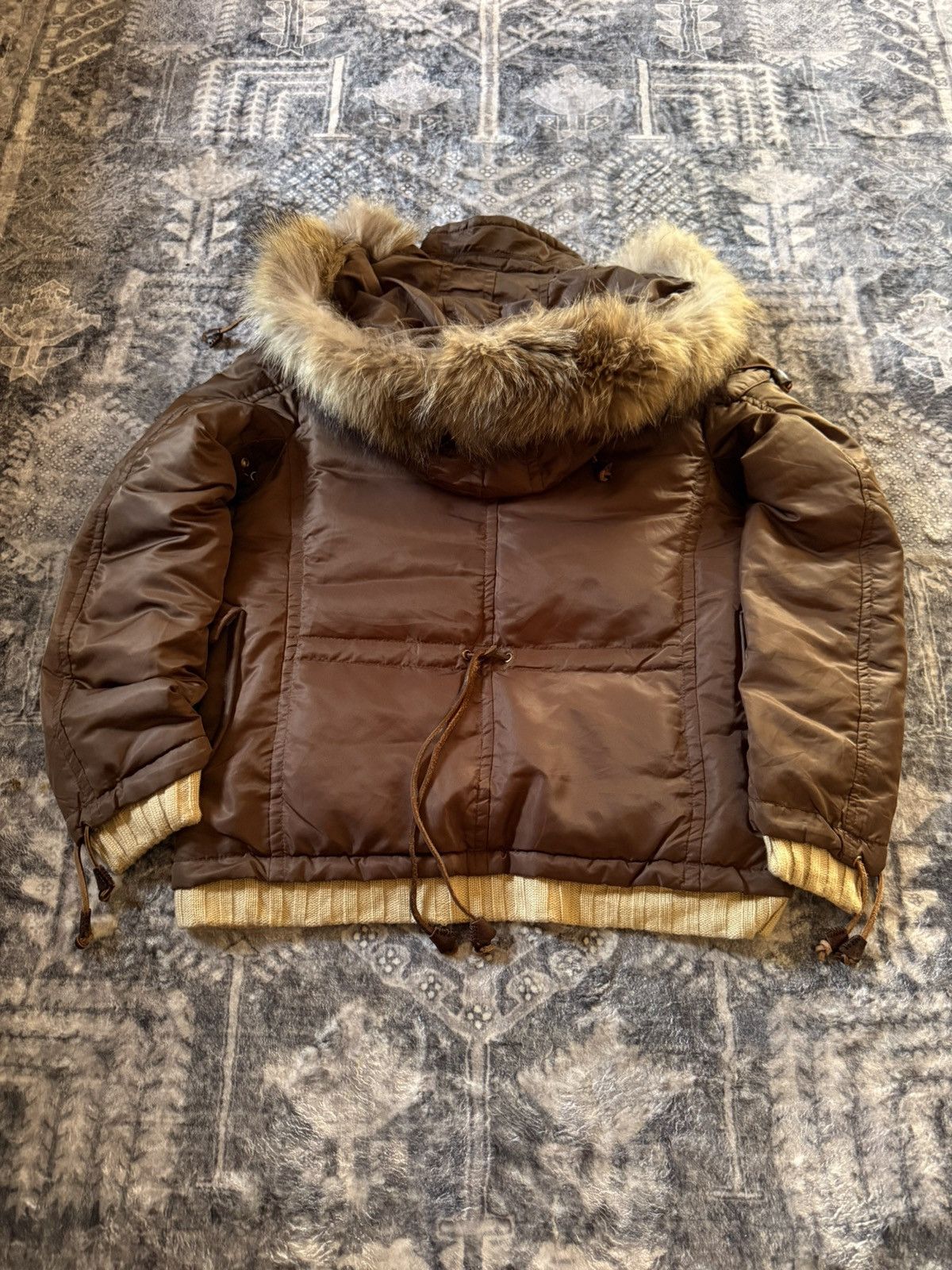 Dsquared2 FW04 Dsquared2 Raccon Fur Hood Padded Jacket Size US M / EU 48-50 / 2 - 14 Thumbnail