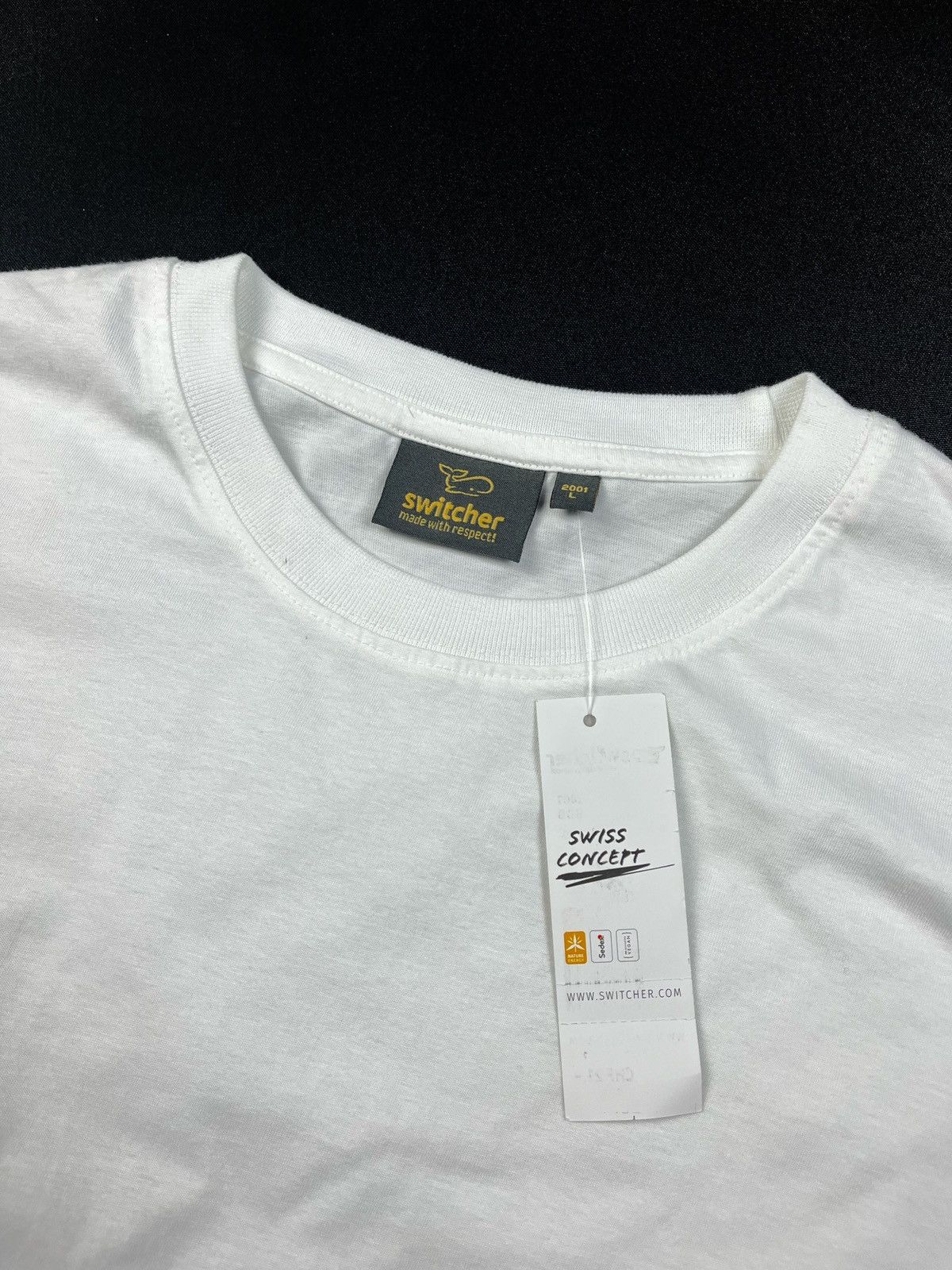 Other New with tag Switcher basic oversized t shirt cotton tee Size US L / EU 52-54 / 3 - 4 Thumbnail