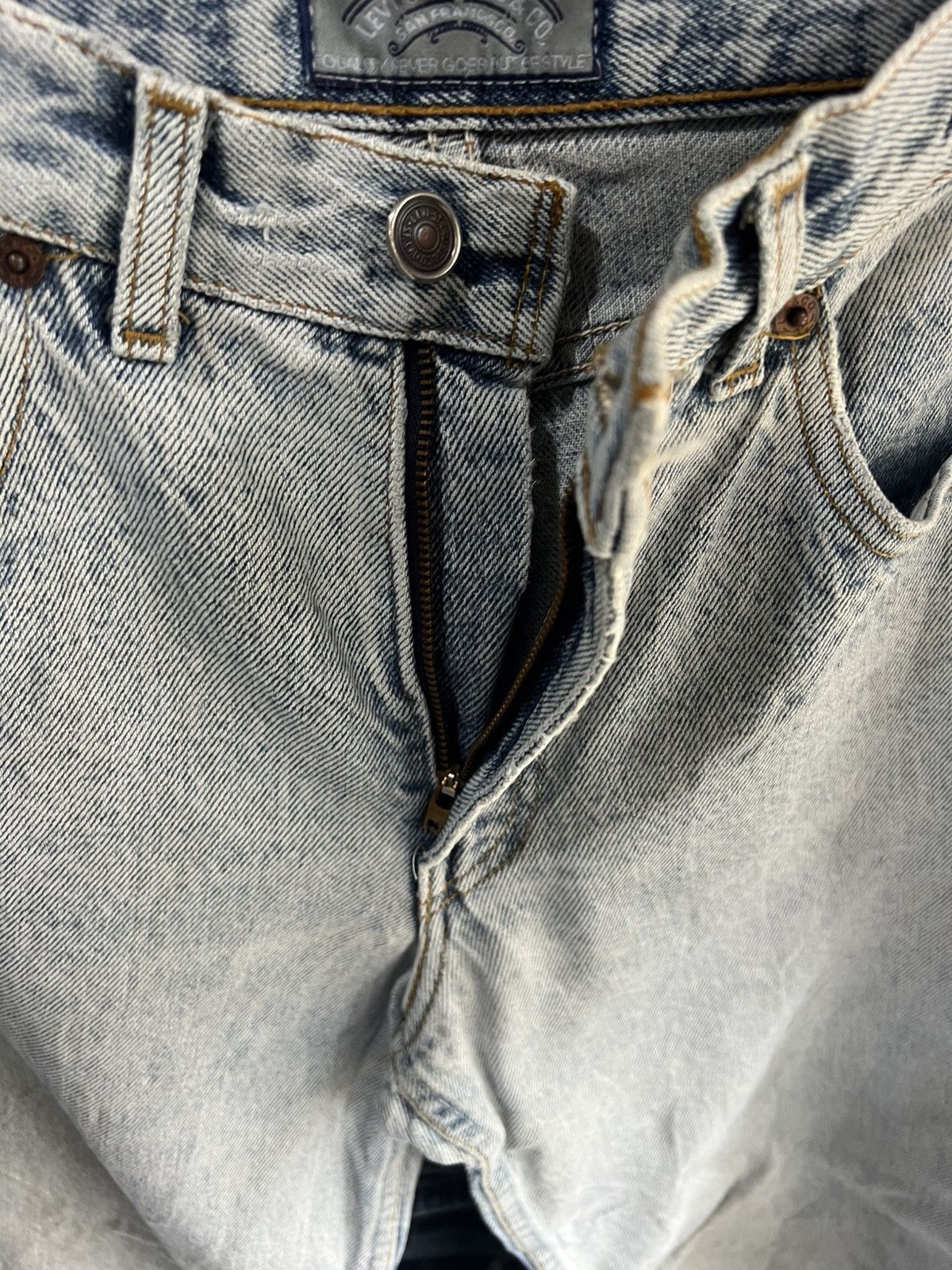 Levi's 🔥Vintage Levis Distressed Denim Size US 26 / EU 42 - 11 Thumbnail