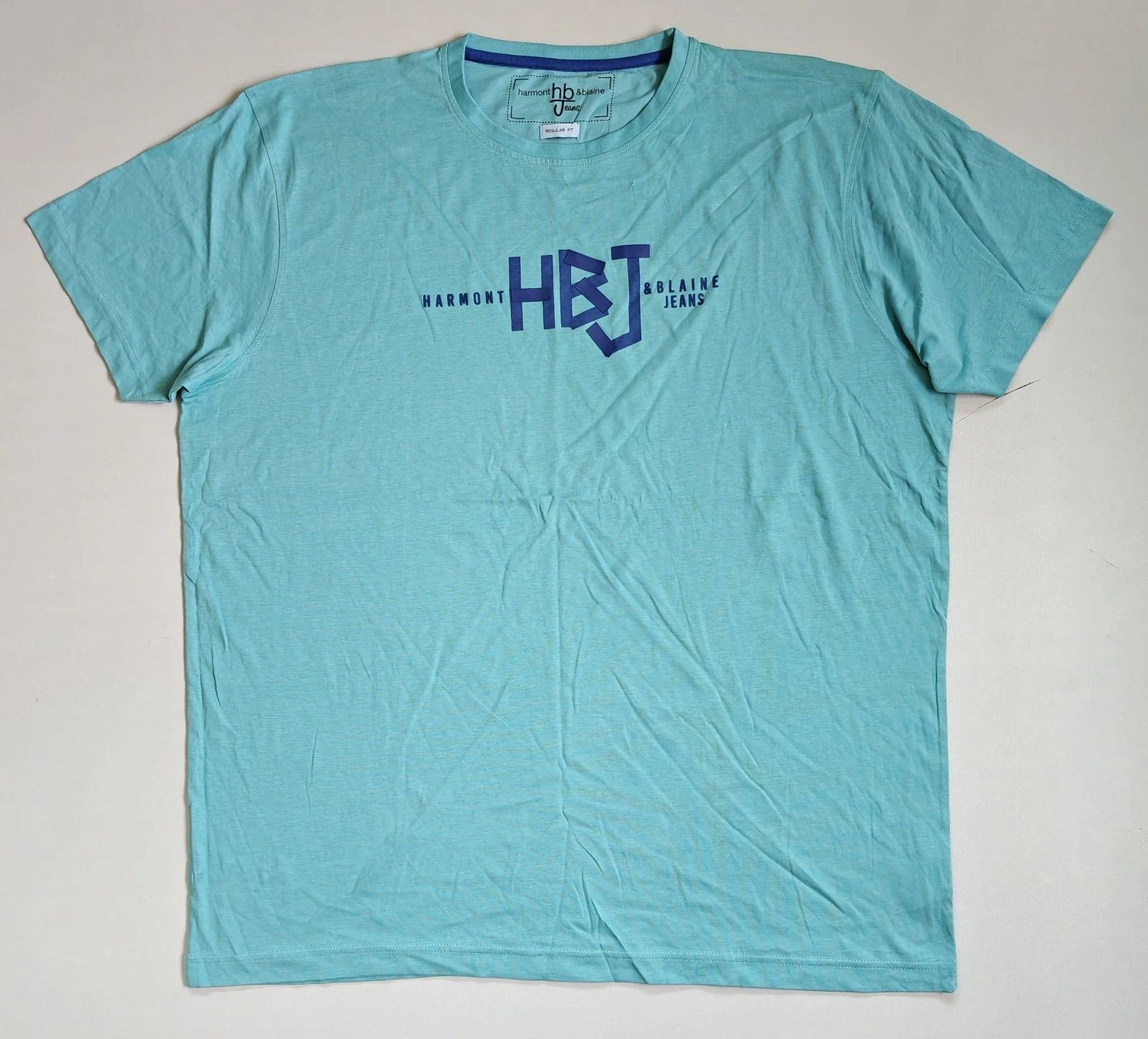 Harmont & Blaine Harmont & Blaine Jeans (HBJ) Crew Neck T-shirt ASM/2074 Size US XXL / EU 58 / 5 - 2 Thumbnail
