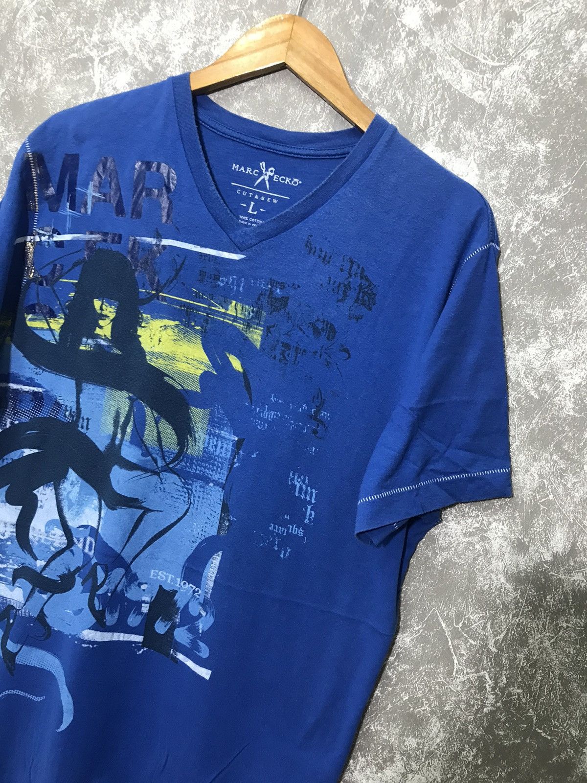 Affliction × Marc Ecko × Southpole Marc Ecko Affliction Women Graphic Tee Size US L / EU 52-54 / 3 - 3 Thumbnail