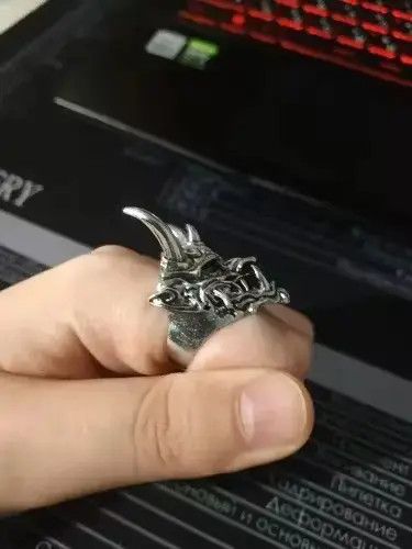Ring Of Fire Shimigami Adjustable Ring Size ONE SIZE - 2 Thumbnail