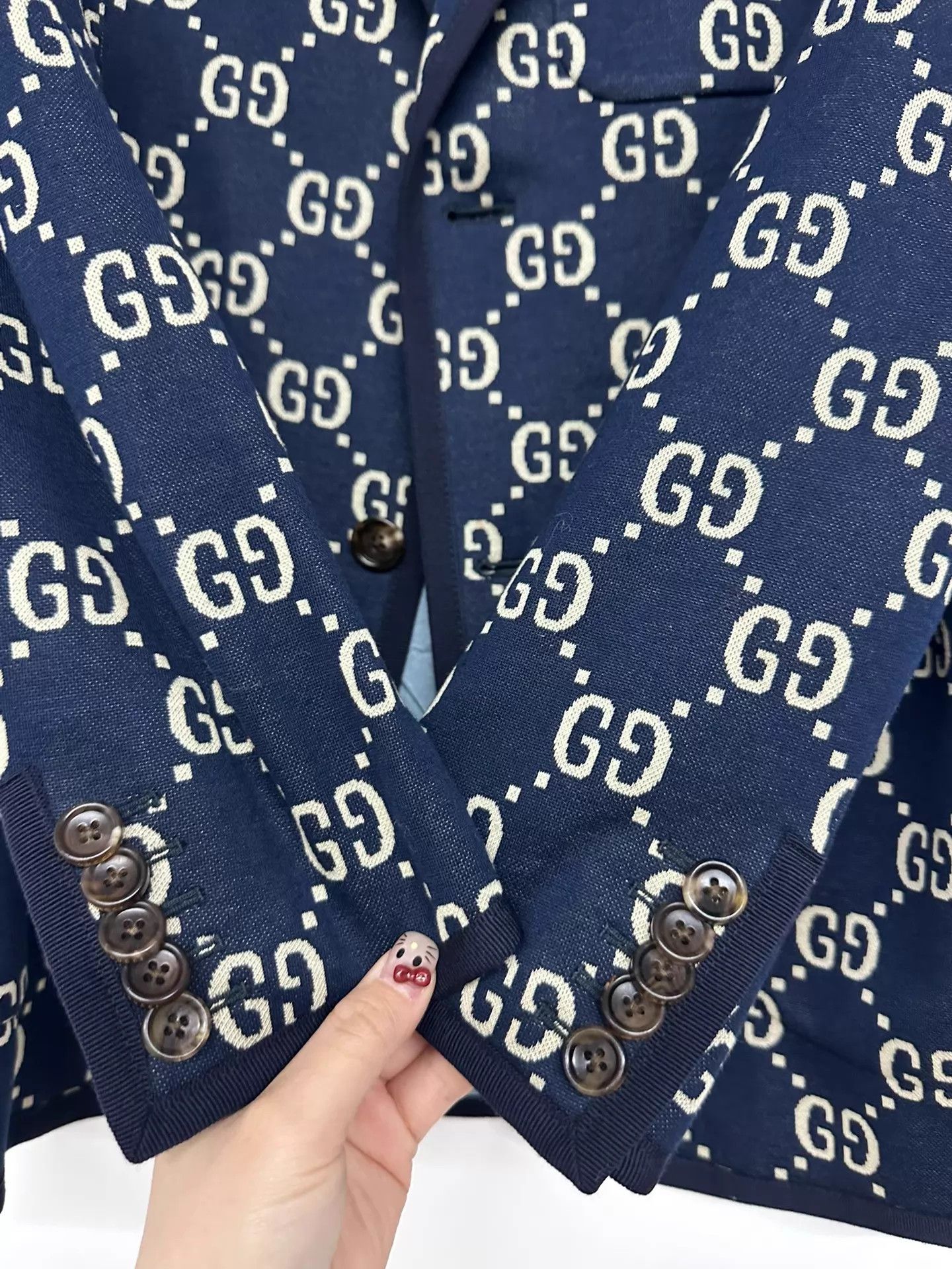 Gucci Gucci Men's All Over Print Jacket 44 Size US S / EU 44-46 / 1 - 4 Thumbnail