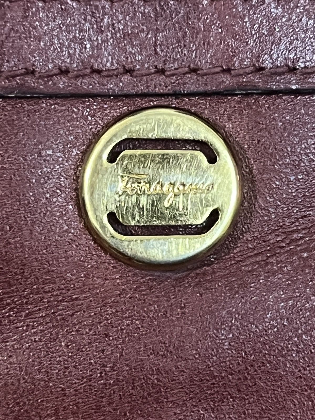 Salvatore Ferragamo Salvatore Ferragamo Leather Shoulder Bag Size ONE SIZE - 4 Thumbnail