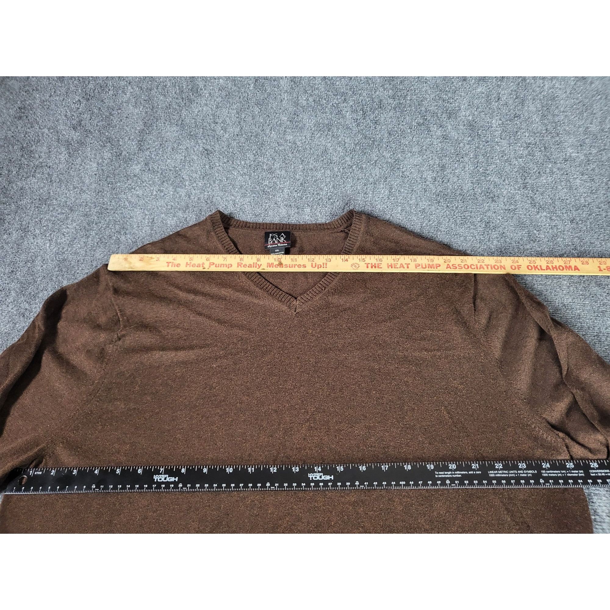 Jos. A. Bank Jos A. Bank Signature Pima Cotton Sweater Men Sz XXL Tight K Size US XXL / EU 58 / 5 - 5 Thumbnail
