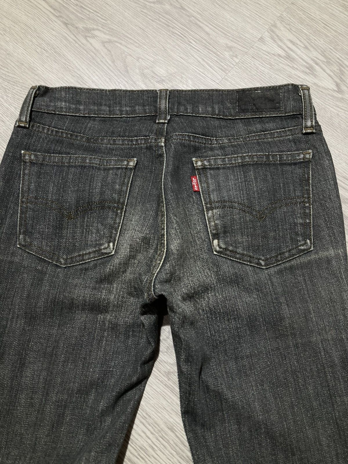 Levi's Vintage Clothing 1990s Vintage Levis Clawmark Denim Pants Hedi Slimane Style Size US 27 - 12 Thumbnail