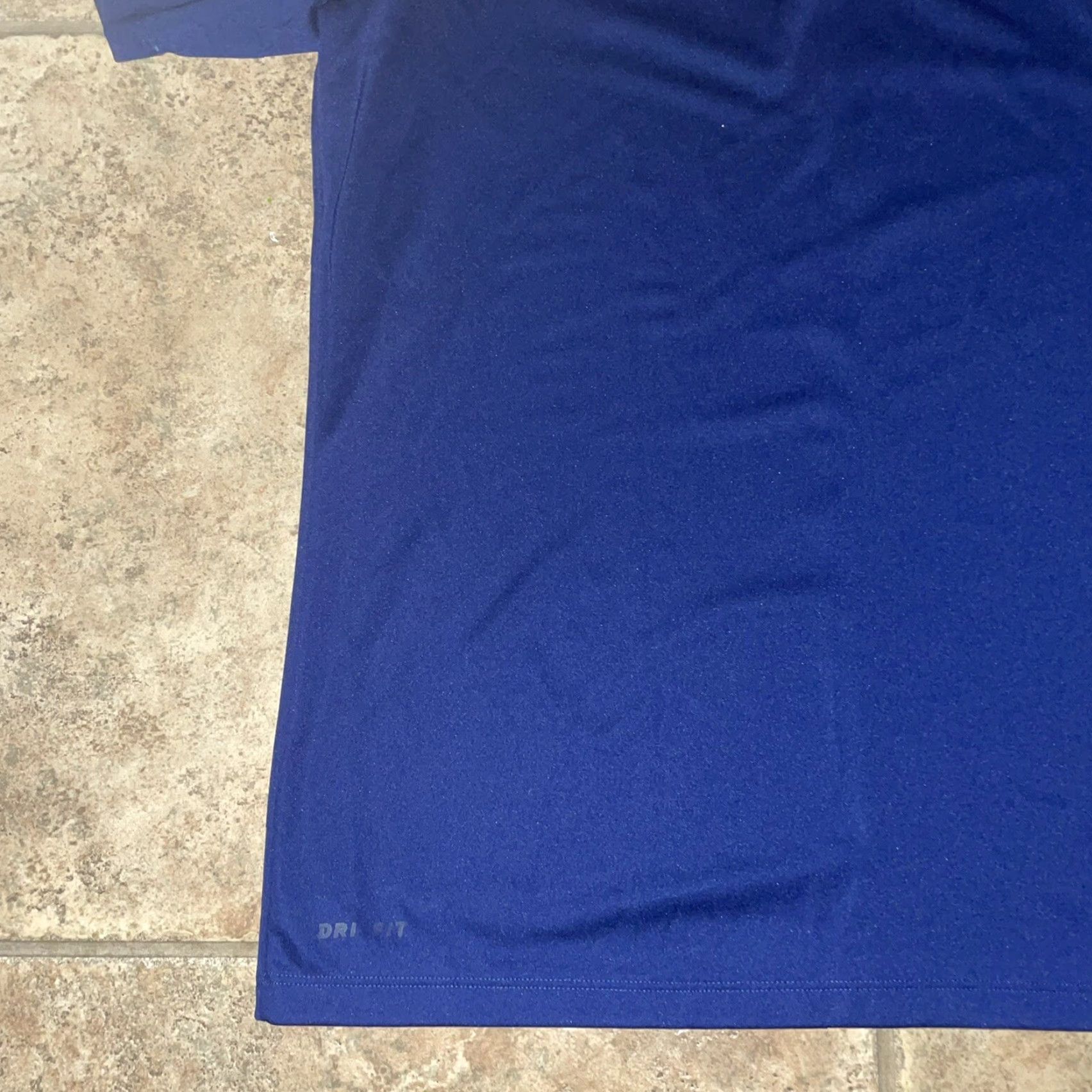 Nike Nike Dri-Fit Polo Golf Shirt Mens L Blue Nike Golf Polo Shirt Size US L / EU 52-54 / 3 - 3 Thumbnail
