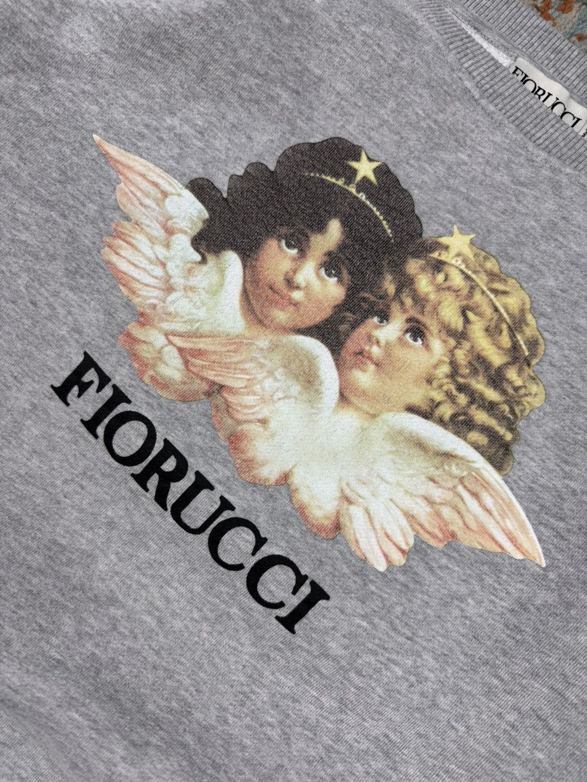 Fiorucci Fiorucci cupids angels logo graphic sweatshirt crewneck boxy Size US M / EU 48-50 / 2 - 5 Thumbnail