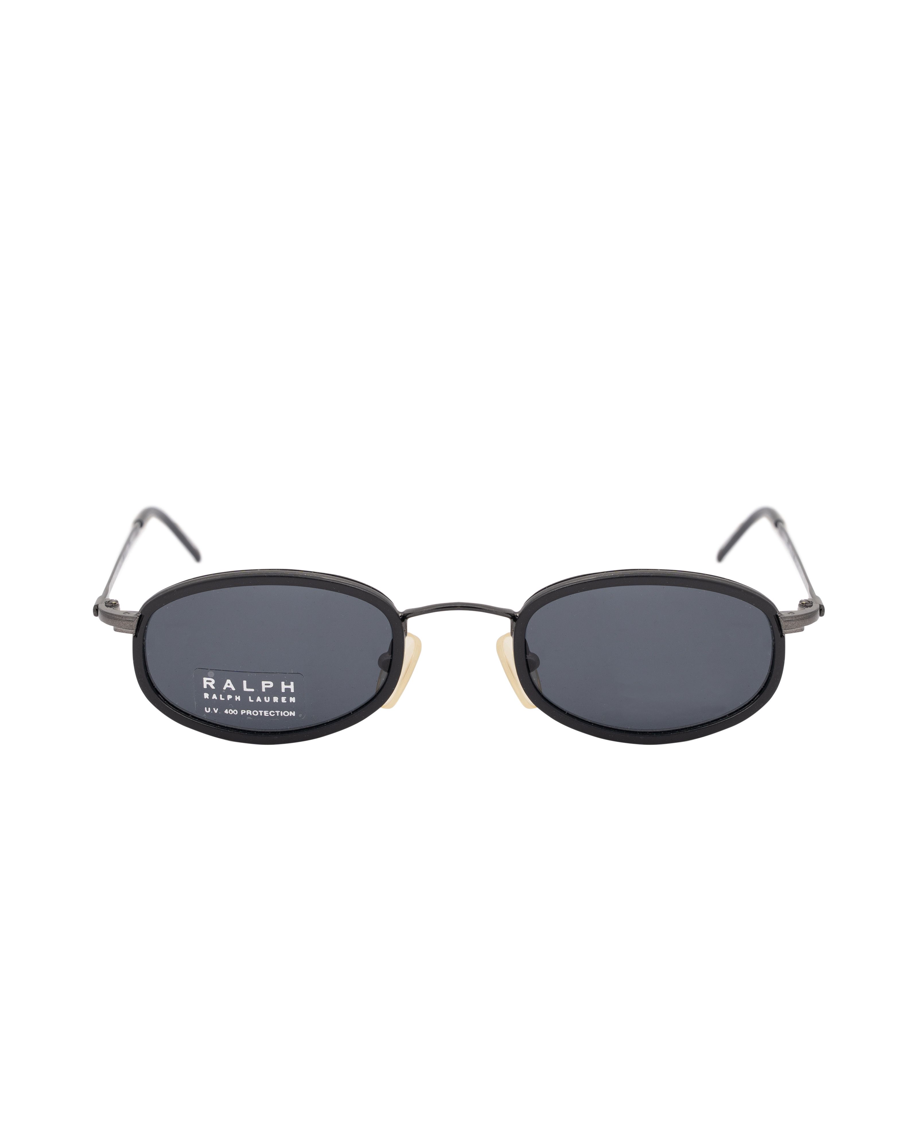 Ralph Lauren Ralph Lauren '90s Black Metal Oval Sunglasses Size ONE SIZE - 1 Thumbnail