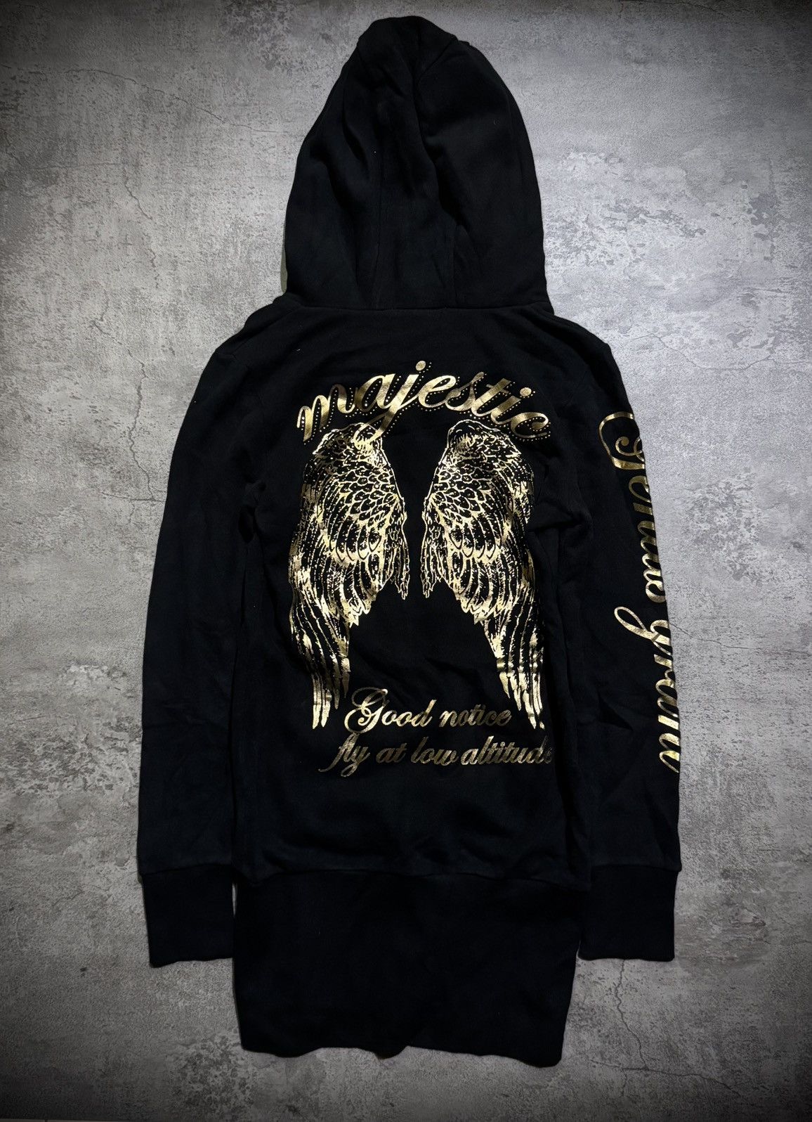 Japanese Brand 2000s EGOIST - IFSIXWASNINE POEM STYLE FUR HOODIE Size US M / EU 48-50 / 2 - 2 Thumbnail