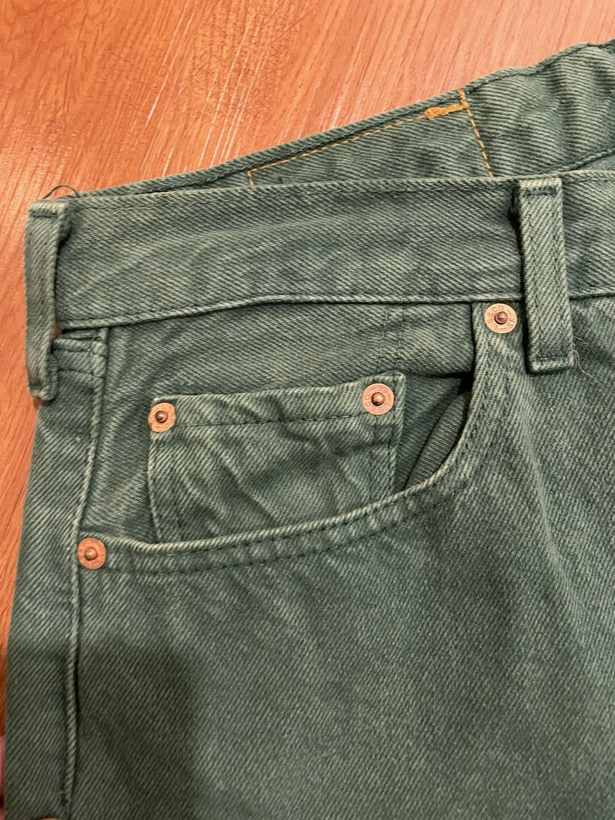 Levi's Vintage Clothing Vintage 501 Levis Made in Usa Custom Handmade Sashiko Boro Size US 32 / EU 48 - 5 Thumbnail