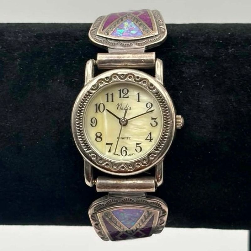 Other Silver & Purple Nadia Watch Size ONE SIZE - 1 Thumbnail