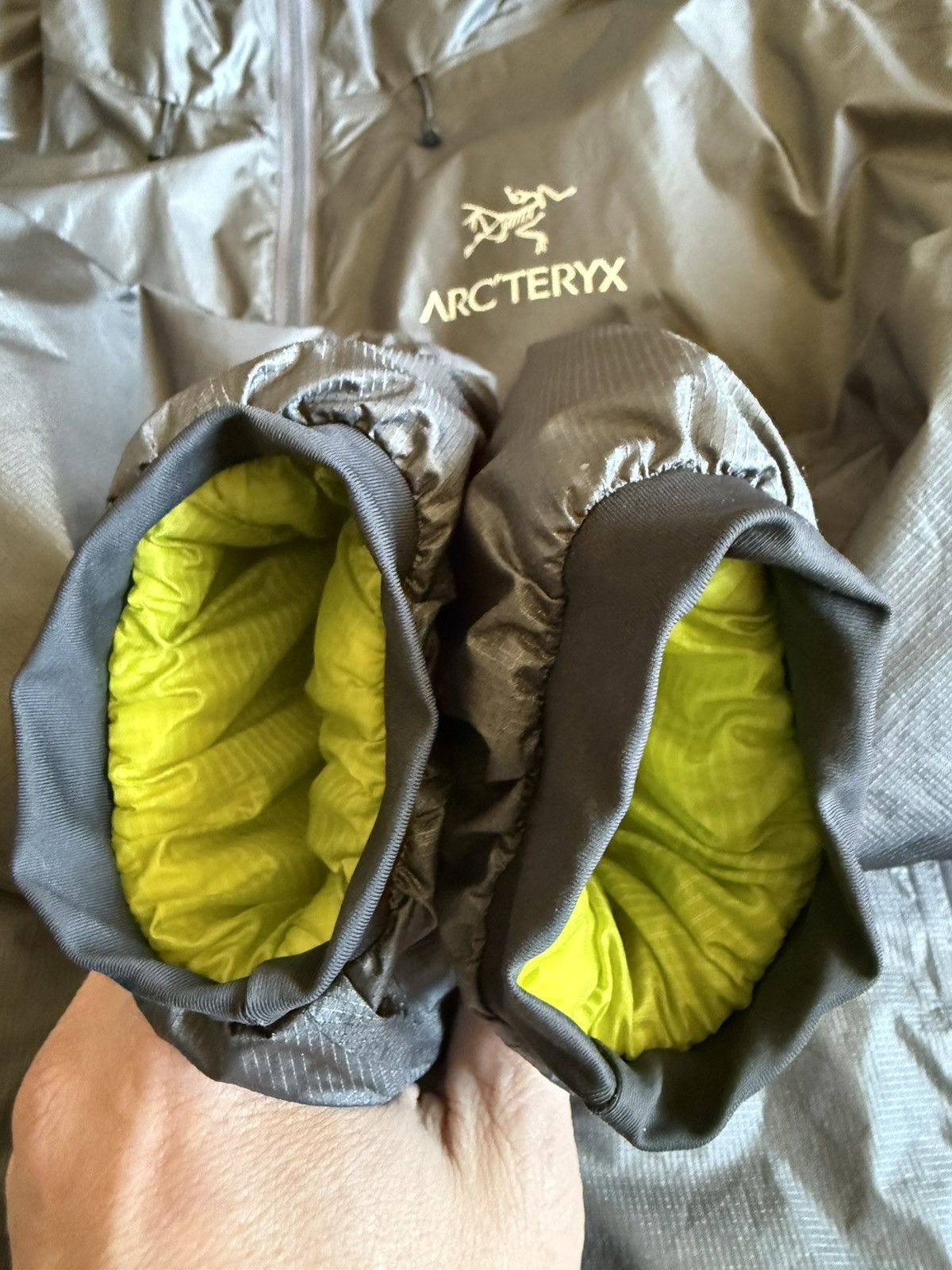 Arc'teryx ARC'TERYX Nuclei AR Jacket Size L Gray Puffer Insulated Size US L / EU 52-54 / 3 - 5 Thumbnail