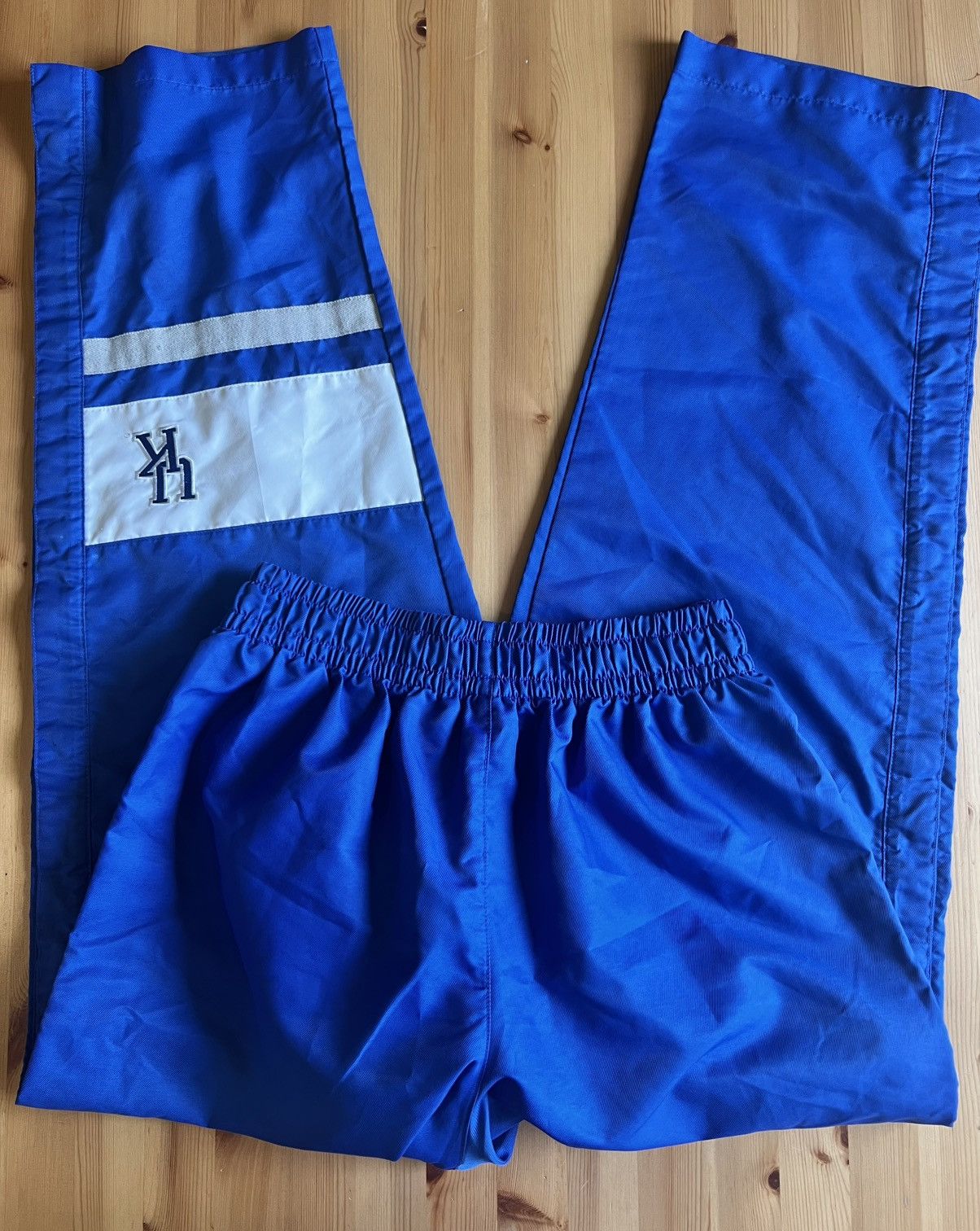 Nike NIKE Sportwear Men's Blue Breakaway Snap-Button Relaxed-Fit Size US 32 / EU 48 - 2 Thumbnail