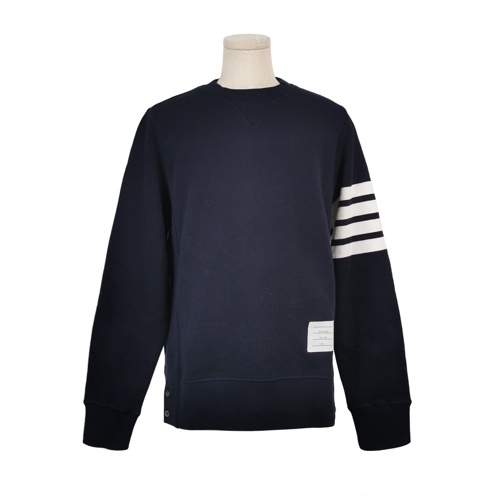 Thom Browne Thom Browne 4-Bar Stripe Sweatshirt Size 1 Size US S / EU 44-46 / 1 - 1 Thumbnail