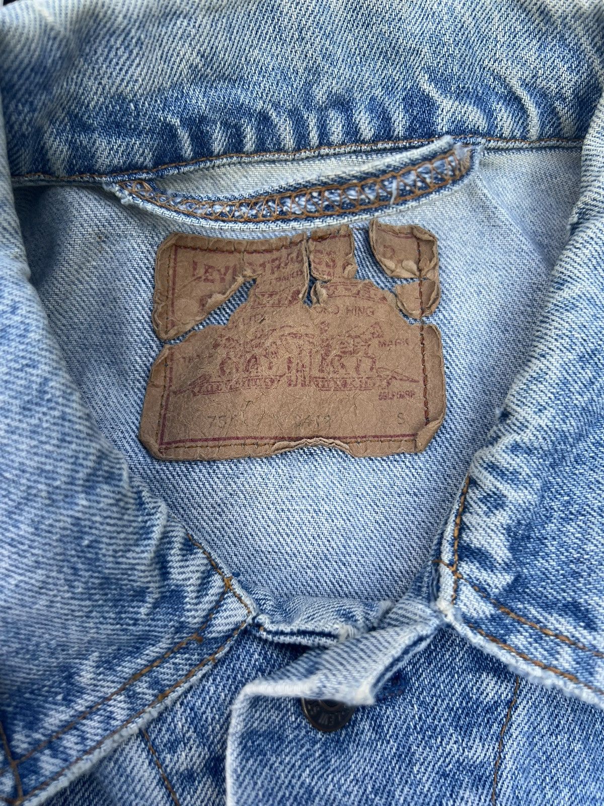 Vintage denim Levi’s jacket