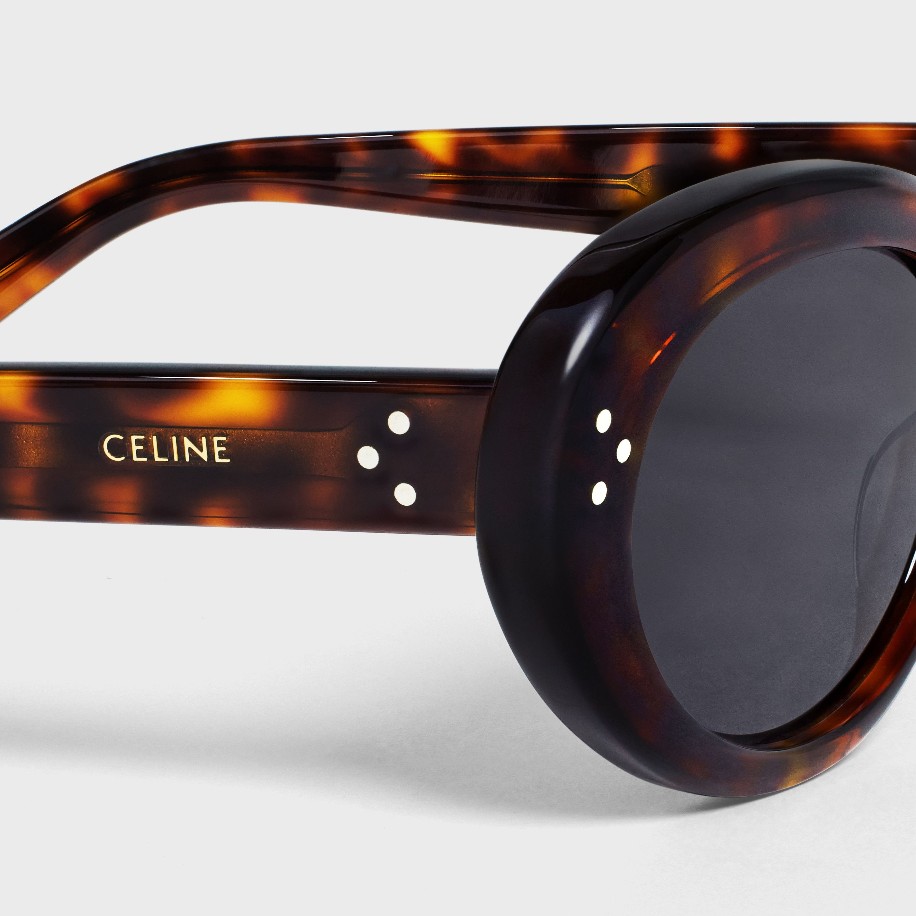 Celine o1bcso1str0925 4S193CPLB Size: OS / Sunglasses Dark Havana Size ONE SIZE - 4 Thumbnail