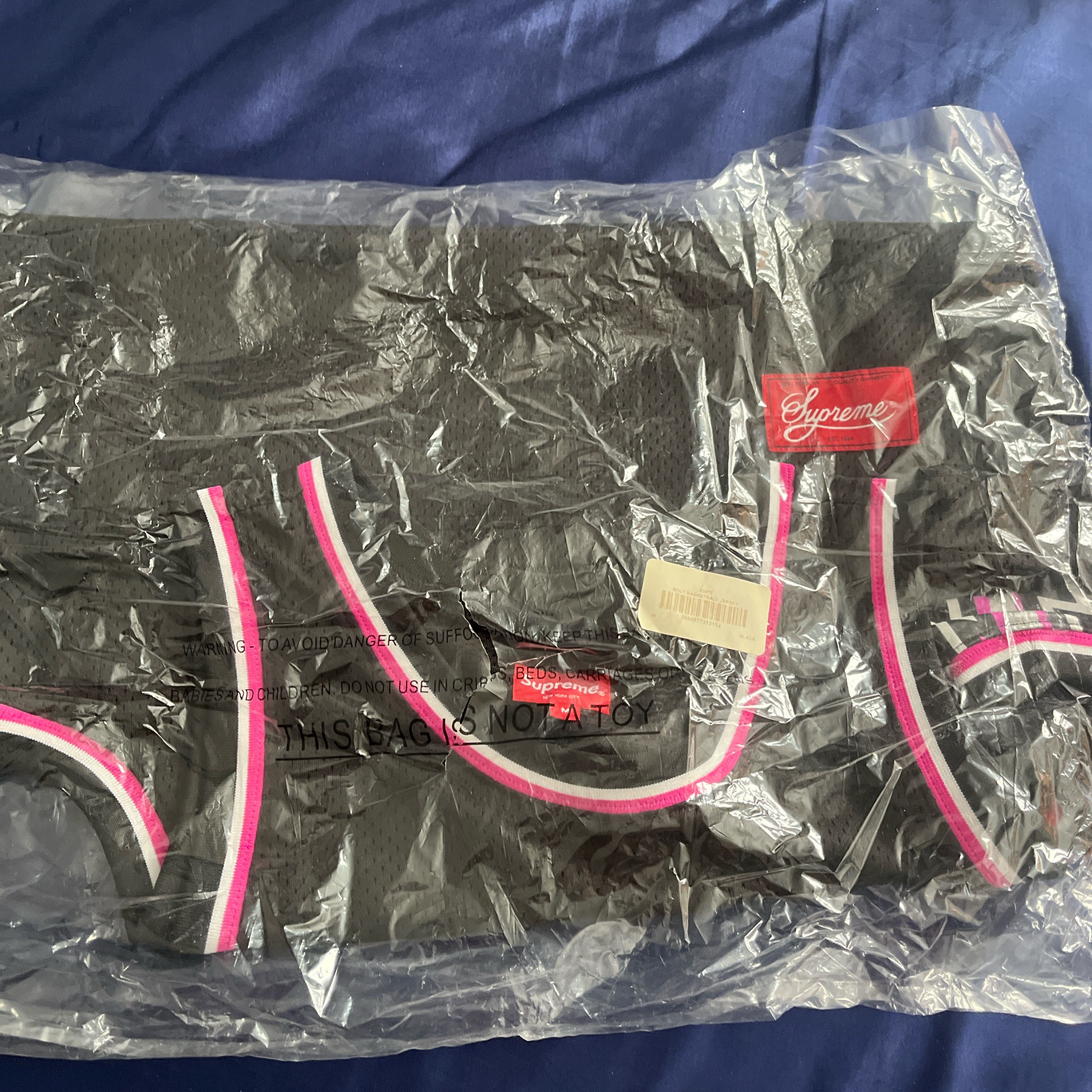 Supreme SS 18 Bolt Basketball Jersey Size US M / EU 48-50 / 2 - 3 Thumbnail