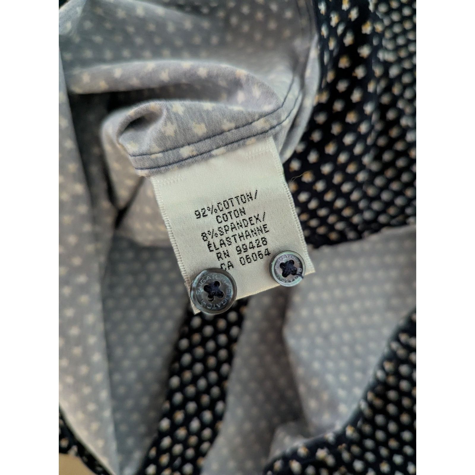 BUGATCHI Bugatchi Men's Large Stretch Button Up Shirt Floral Size US L / EU 52-54 / 3 - 7 Thumbnail