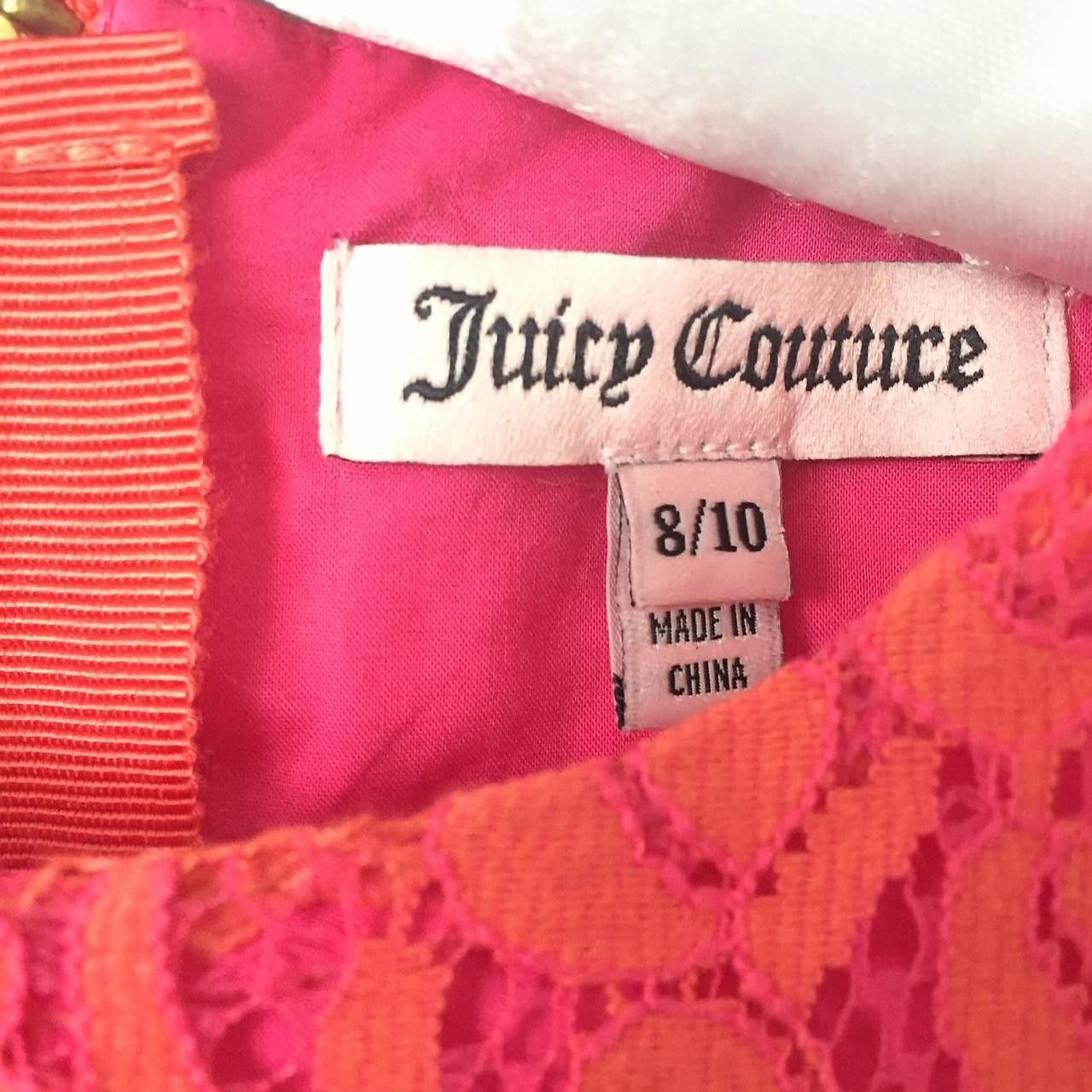 Juicy Couture BNWT JUICY COUTURE “Sweet Clementine two tone” girls dress Size ONE SIZE - 1 Thumbnail