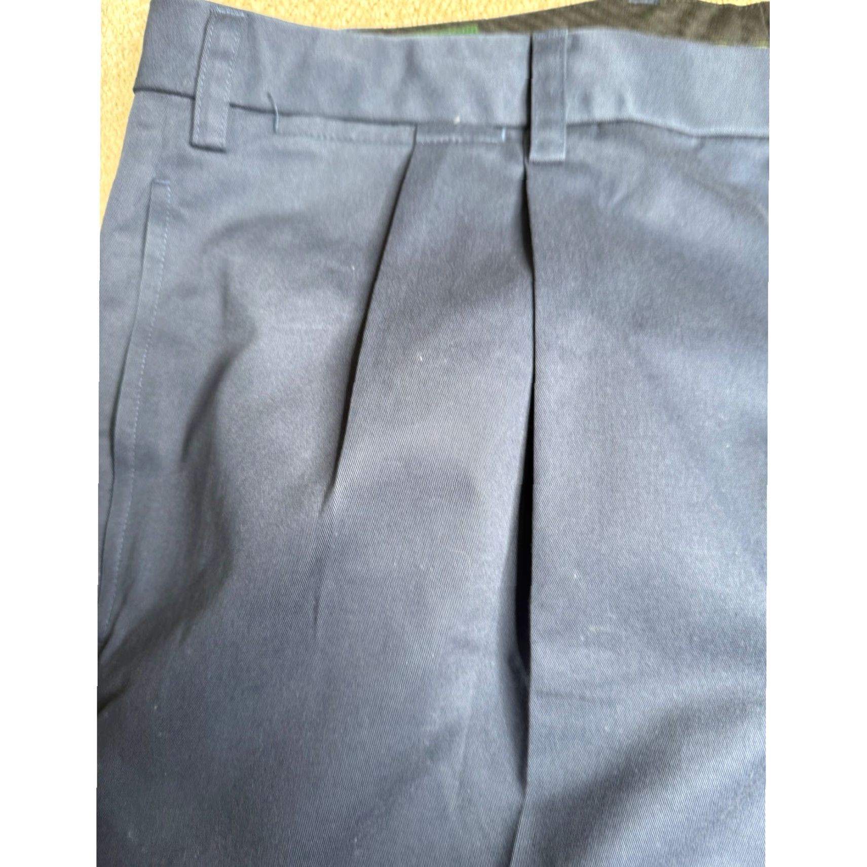 Orvis VINTAGE Orvis Mens Blue Pleated Dress Pants Size 42 Cotton Blend Office Dress Pants Size US 42 / EU 58 - 5 Thumbnail