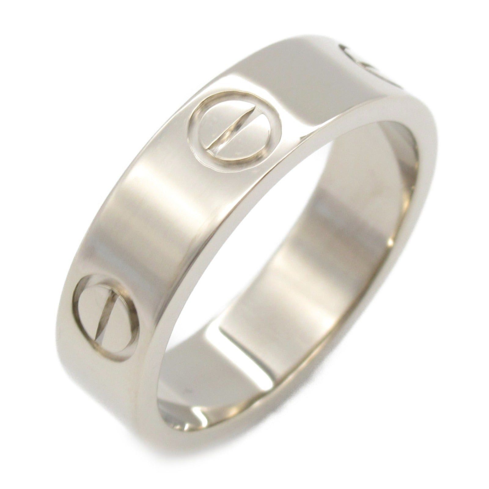 Cartier Cartier Love Ring K18Wg (White Gold) Silver Size ONE SIZE - 1 Thumbnail