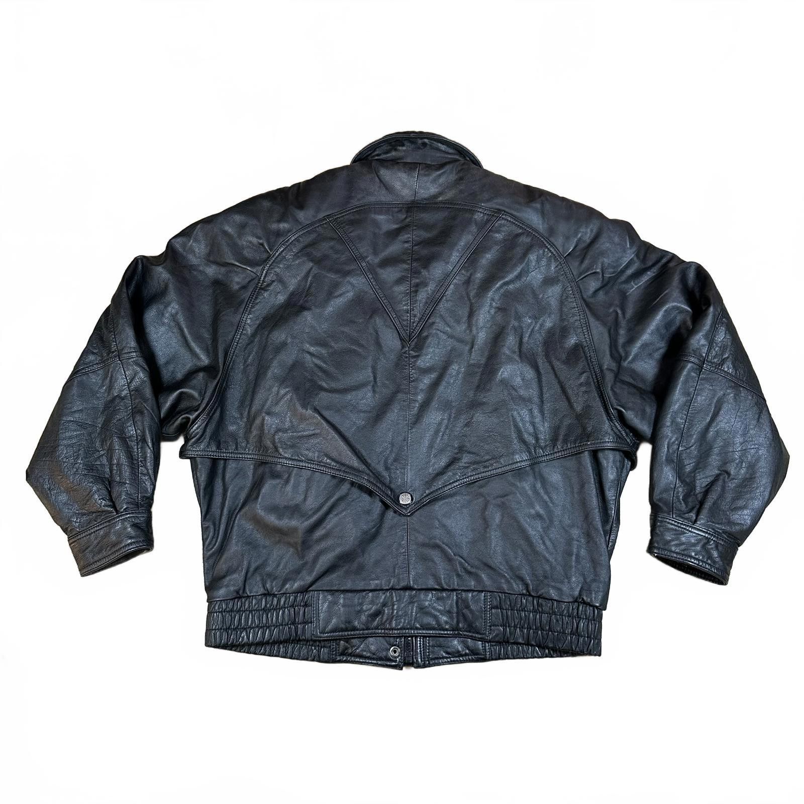 Wilson Wilsons Mens Leather Jacket Medium Black Vintage Thinsulate Size US M / EU 48-50 / 2 - 2 Thumbnail