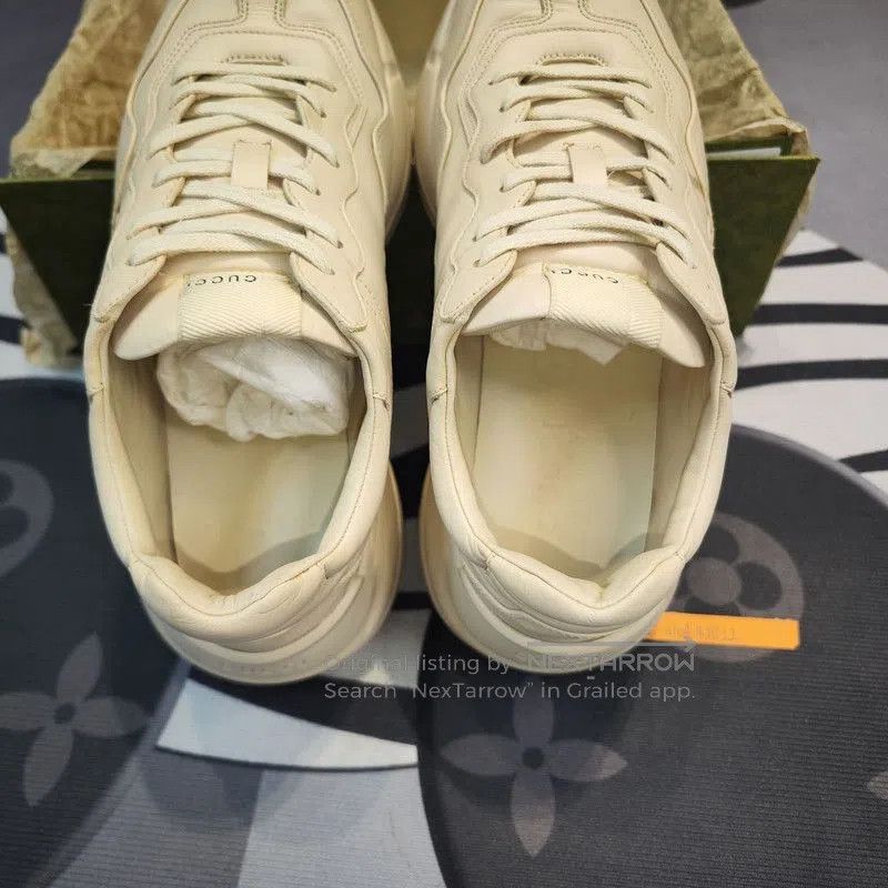 Gucci Gucci Rhyton Logo Low. Size US 8 / EU 41 - 3 Thumbnail