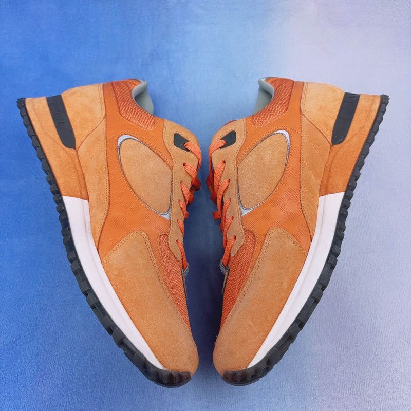 Louis Vuitton Louis Vuitton Suede Running Shoes in Orange - Size US 9 / EU 42 - 7 Thumbnail