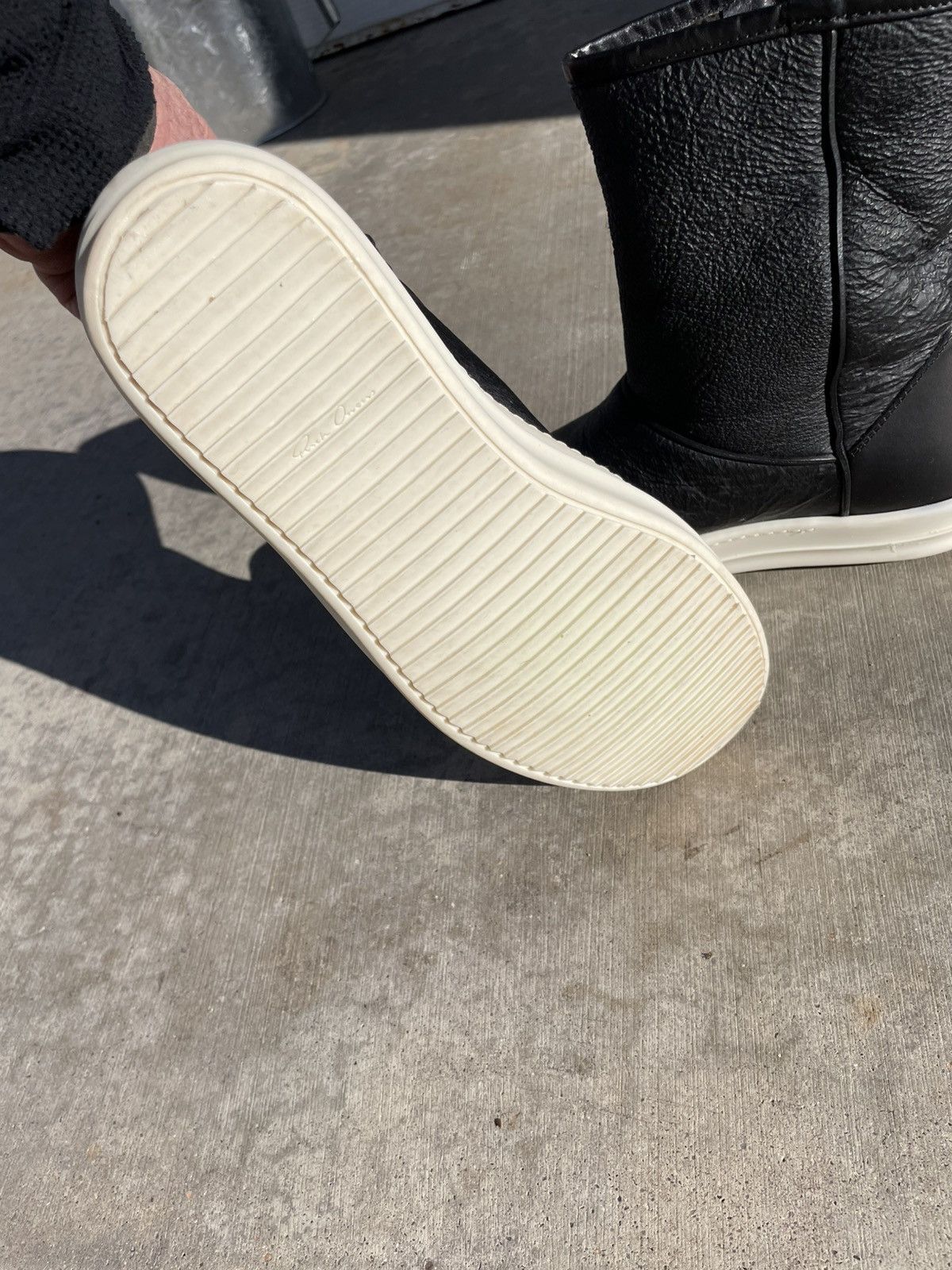 Rick Owens Rick Owens Shearling Ankle Boots Size US 8.5 / EU 41-42 - 7 Thumbnail