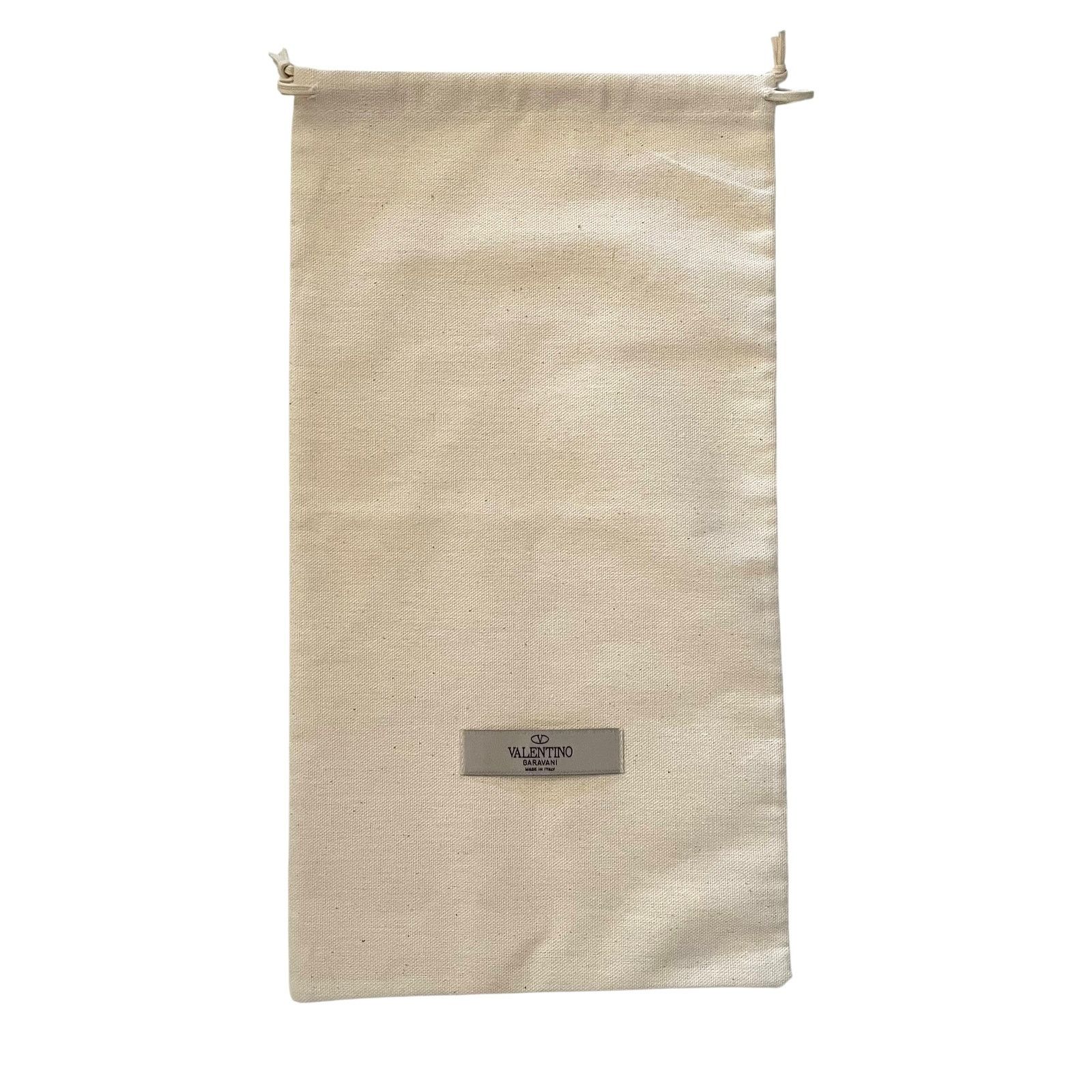 Valentino Valentino Garavani Cream Cotton Dust Bag 8.5"x16" Size ONE SIZE - 1 Thumbnail