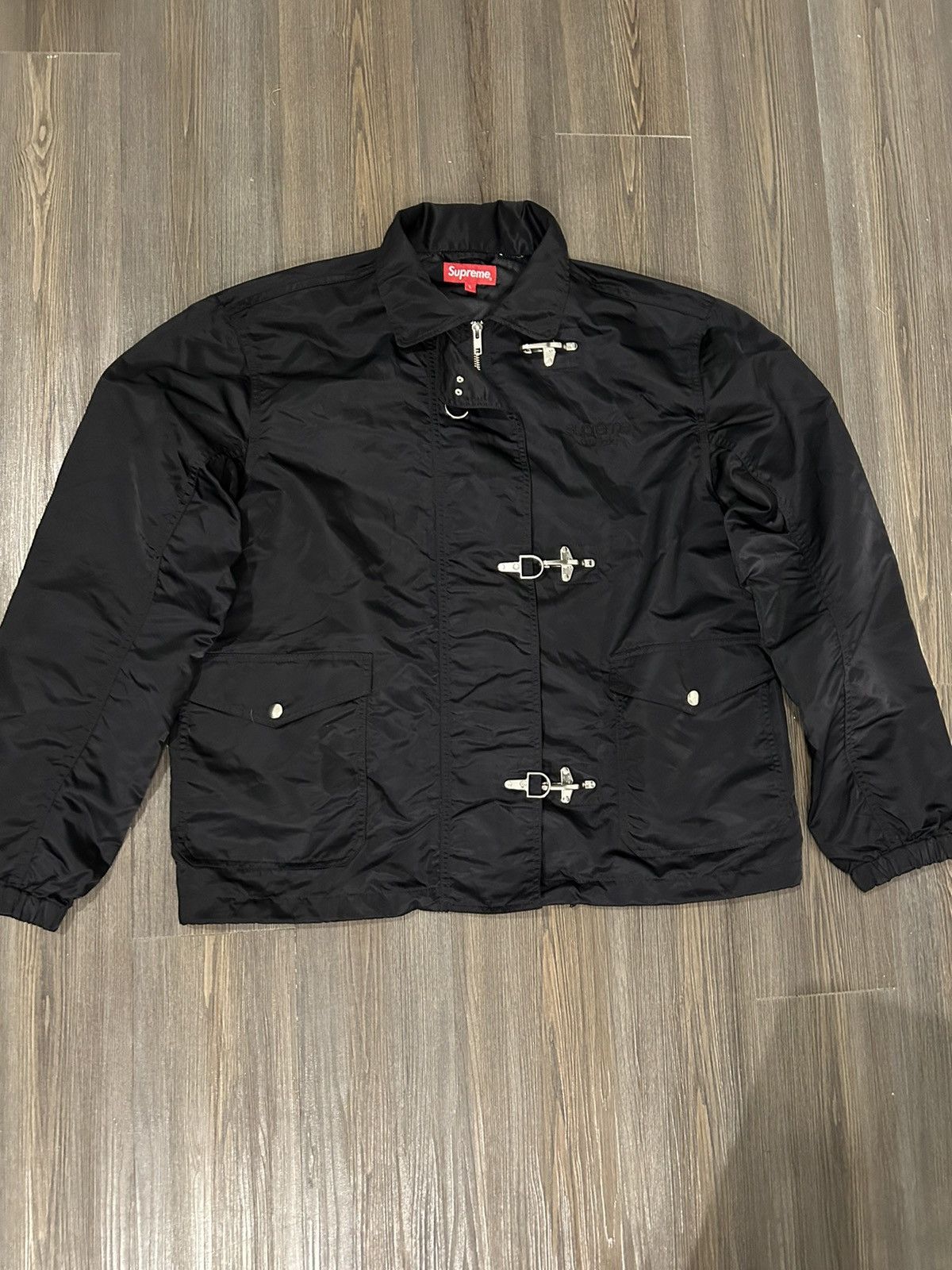 Sale Supreme Turnout Jacket Nylon XL Clasp Slv NY