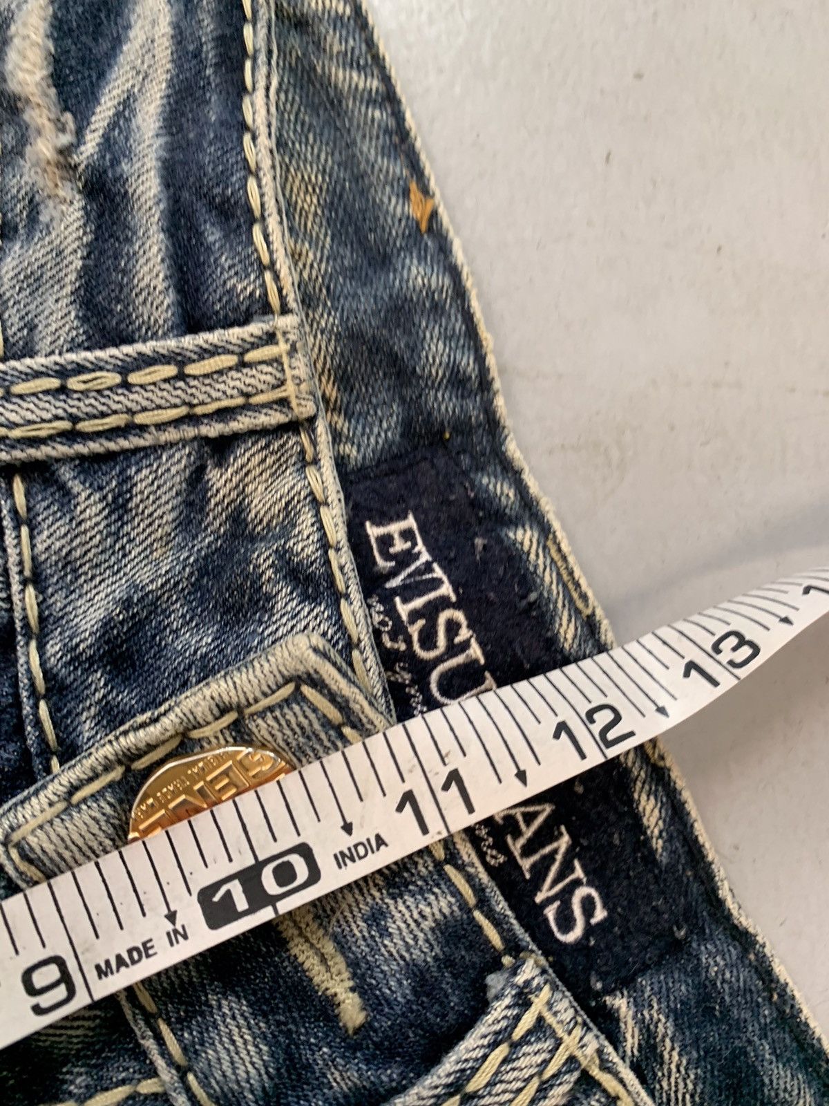 Japanese Brand Vintage Evisu inspired emboridered denim Size US 32 / EU 48 - 9 Thumbnail