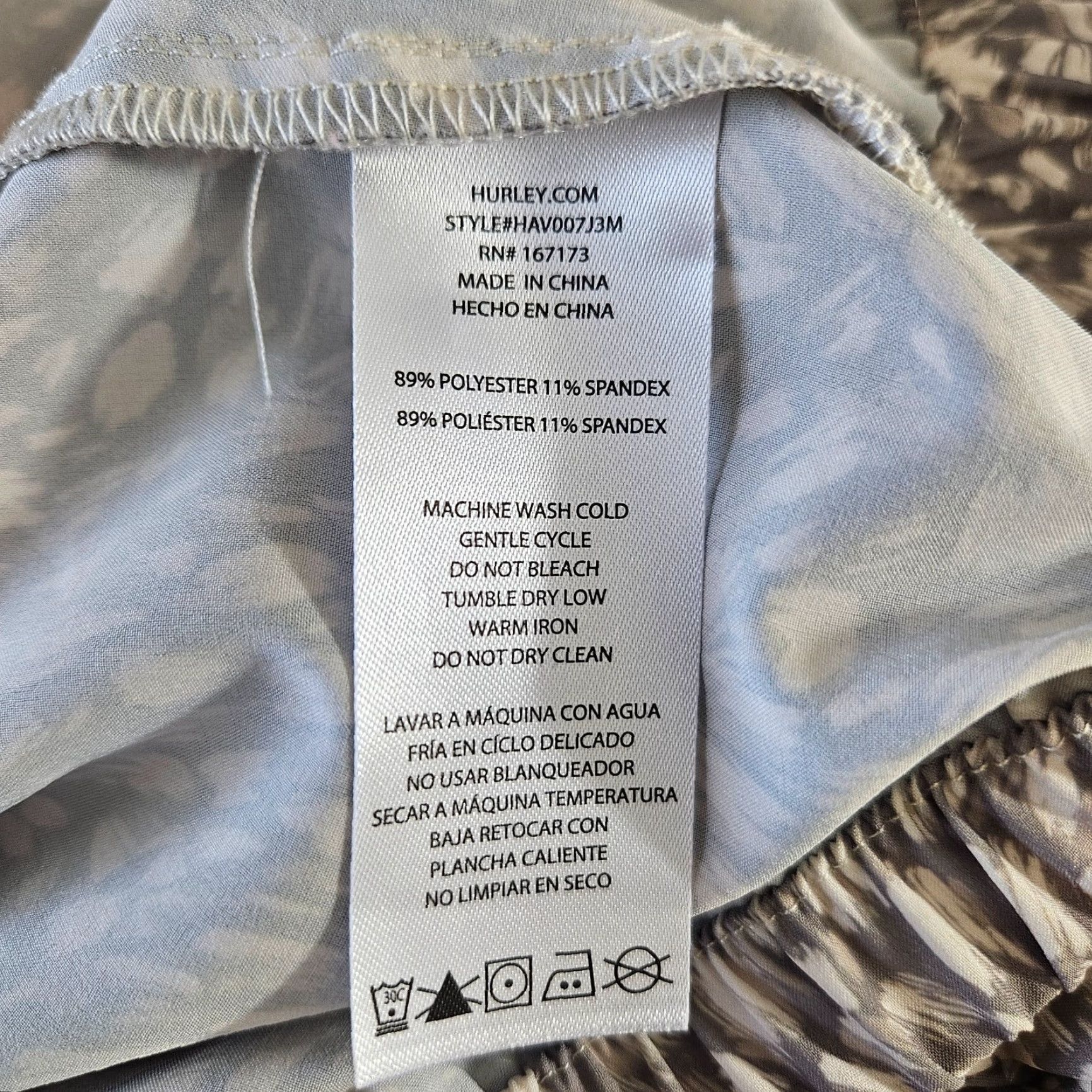 Hurley Hurley Hoodie Pullover Womens Medium Gray Color Windbreaker Size M / US 6-8 / IT 42-44 - 4 Thumbnail