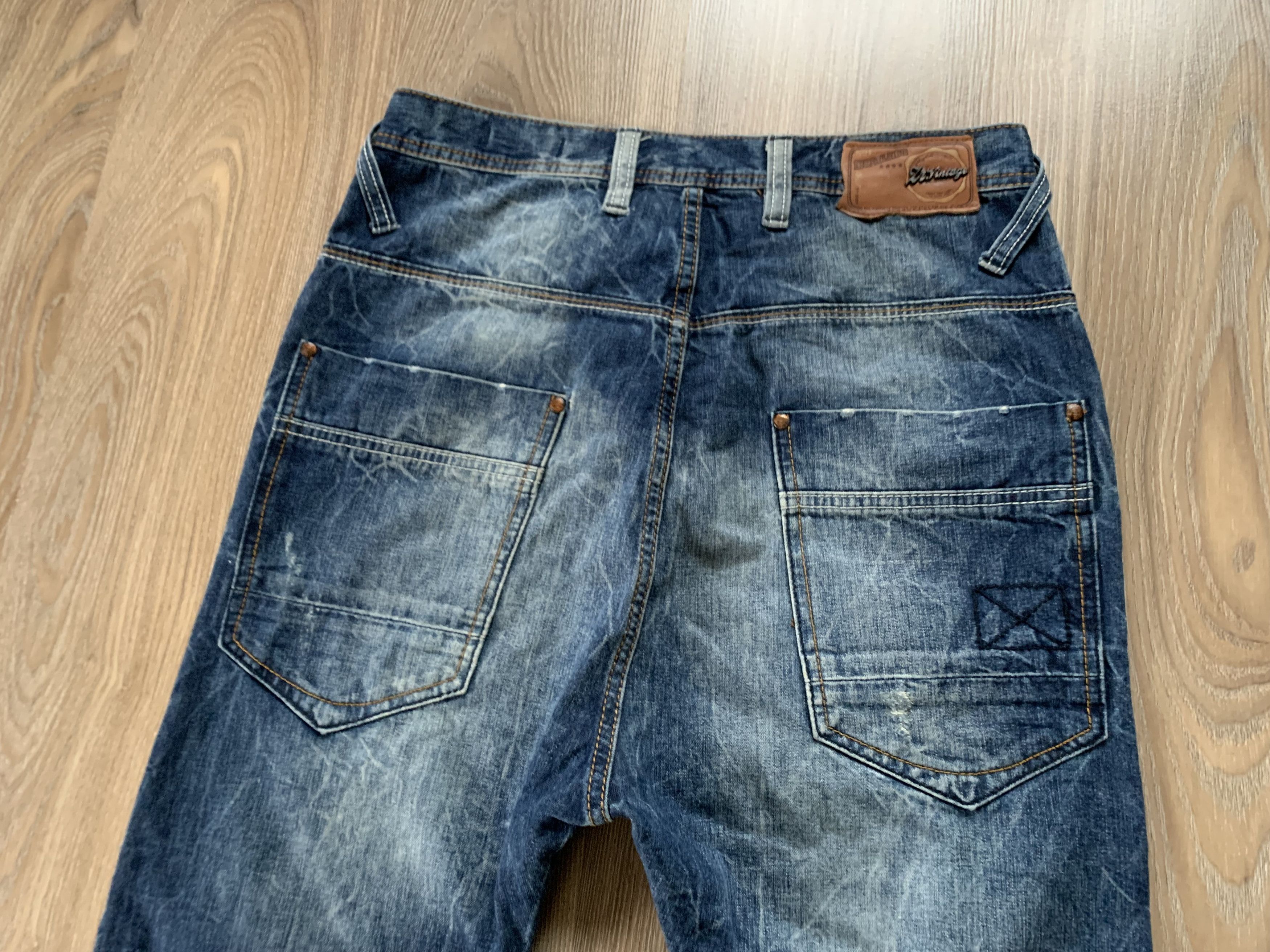 Zara Zara Man Light Blue Distressed Jeans Size US 30 / EU 46 - 6 Thumbnail