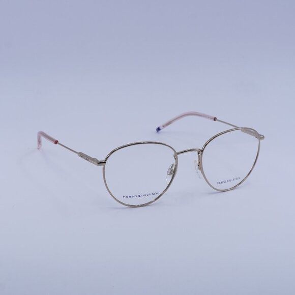 Tommy Hilfiger Tommy Hilfiger TH 1727 0DDB 00 Eyeglasses Gold 52mm Frame Size ONE SIZE - 1 Thumbnail