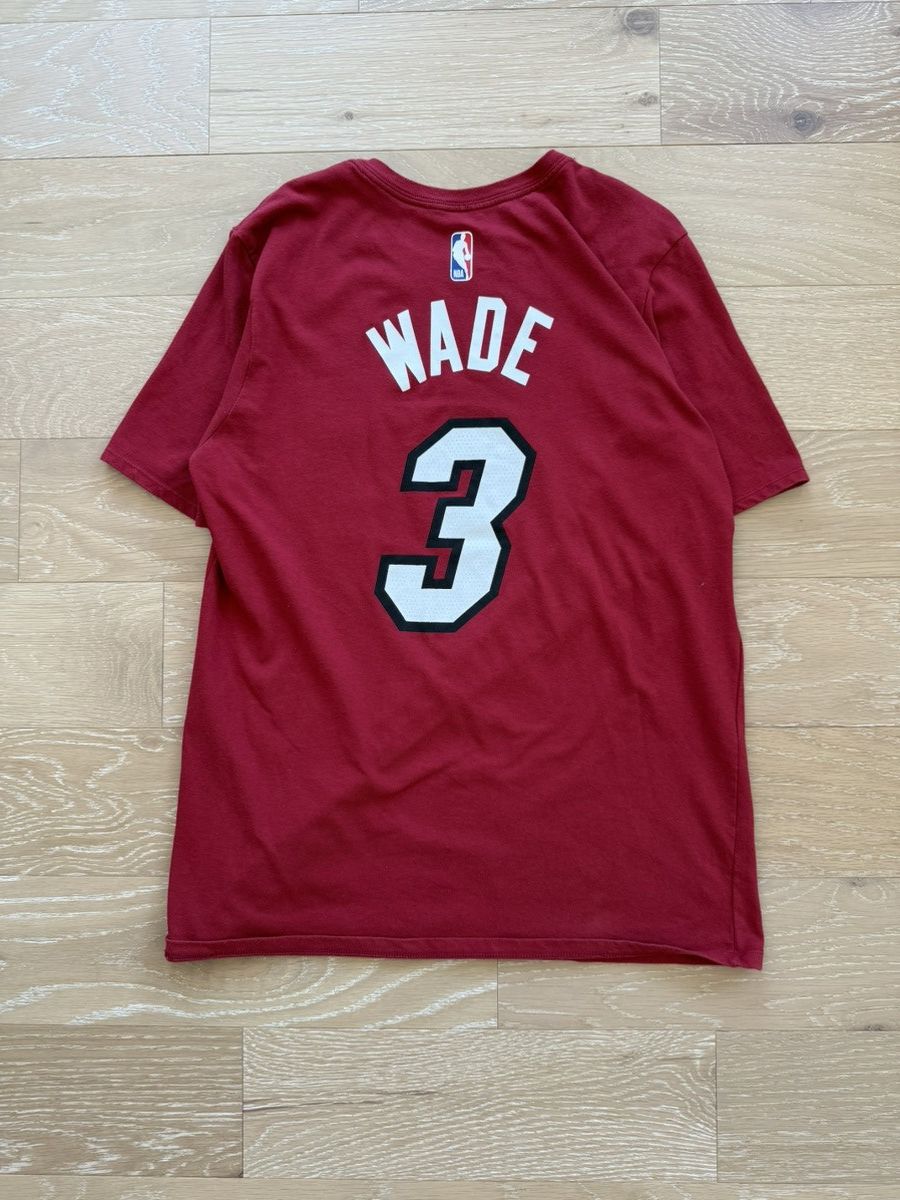 Nike Nike Miami Heat Dwayne Wade NBA Shirt Size US L / EU 52-54 / 3 - 2 Thumbnail