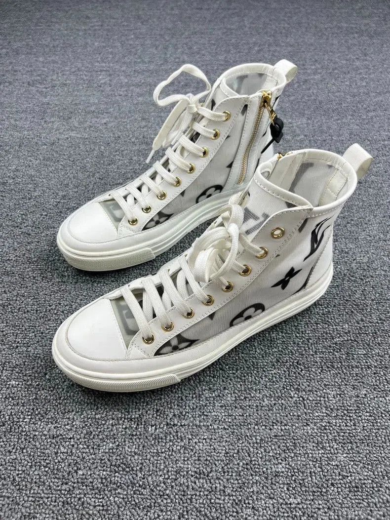 Louis Vuitton White Mesh High.