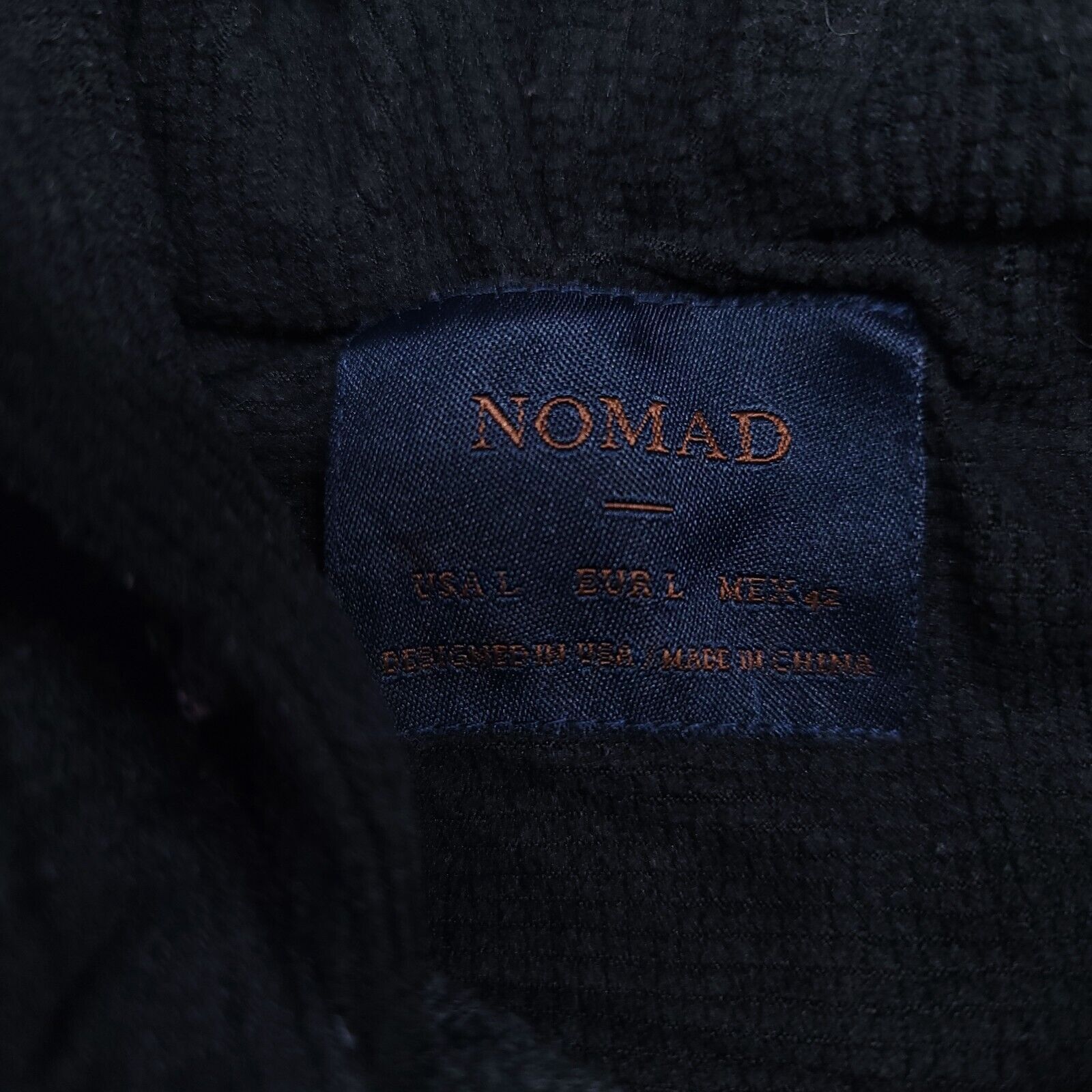 Nomad Nomad Casual Button Up Hoodie Mens Size Large L Black Plaid Size US L / EU 52-54 / 3 - 3 Thumbnail