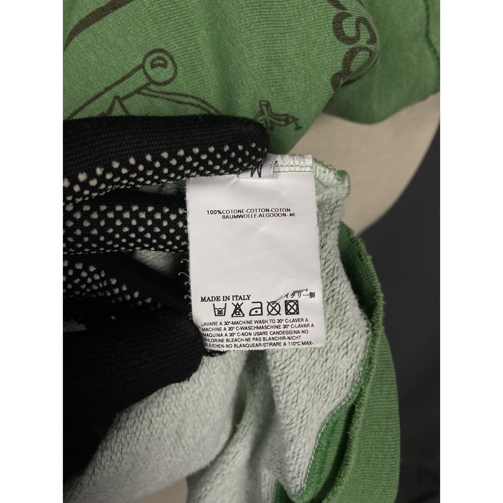 Dsquared2 Dsquared2 Giving Thanks 2000s Men's Green Distressed Hoodie Size US M / EU 48-50 / 2 - 11 Thumbnail
