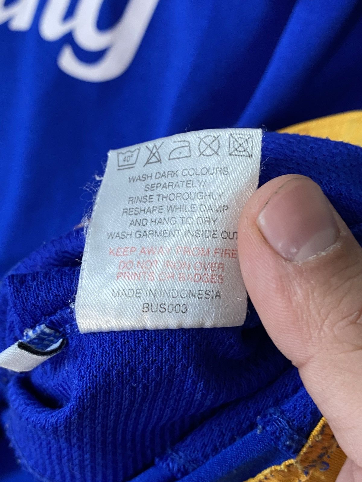 Le Coq Sportif Vintage Everton Le Cog Sportif Soccer Football Jersey 2011 Size US M / EU 48-50 / 2 - 5 Thumbnail